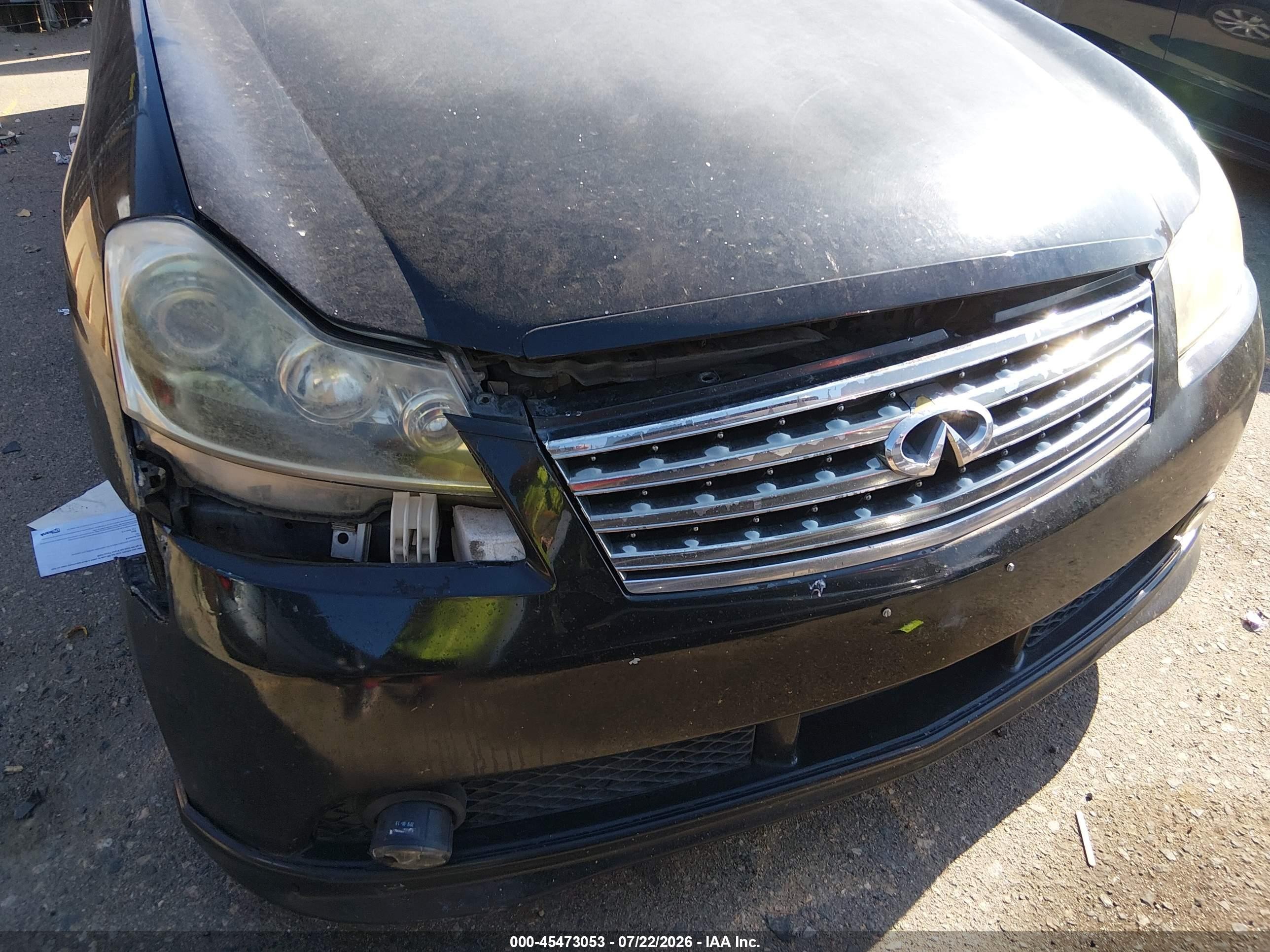 2006 Infiniti M35 Черный vin: JNKAY01E86M107742