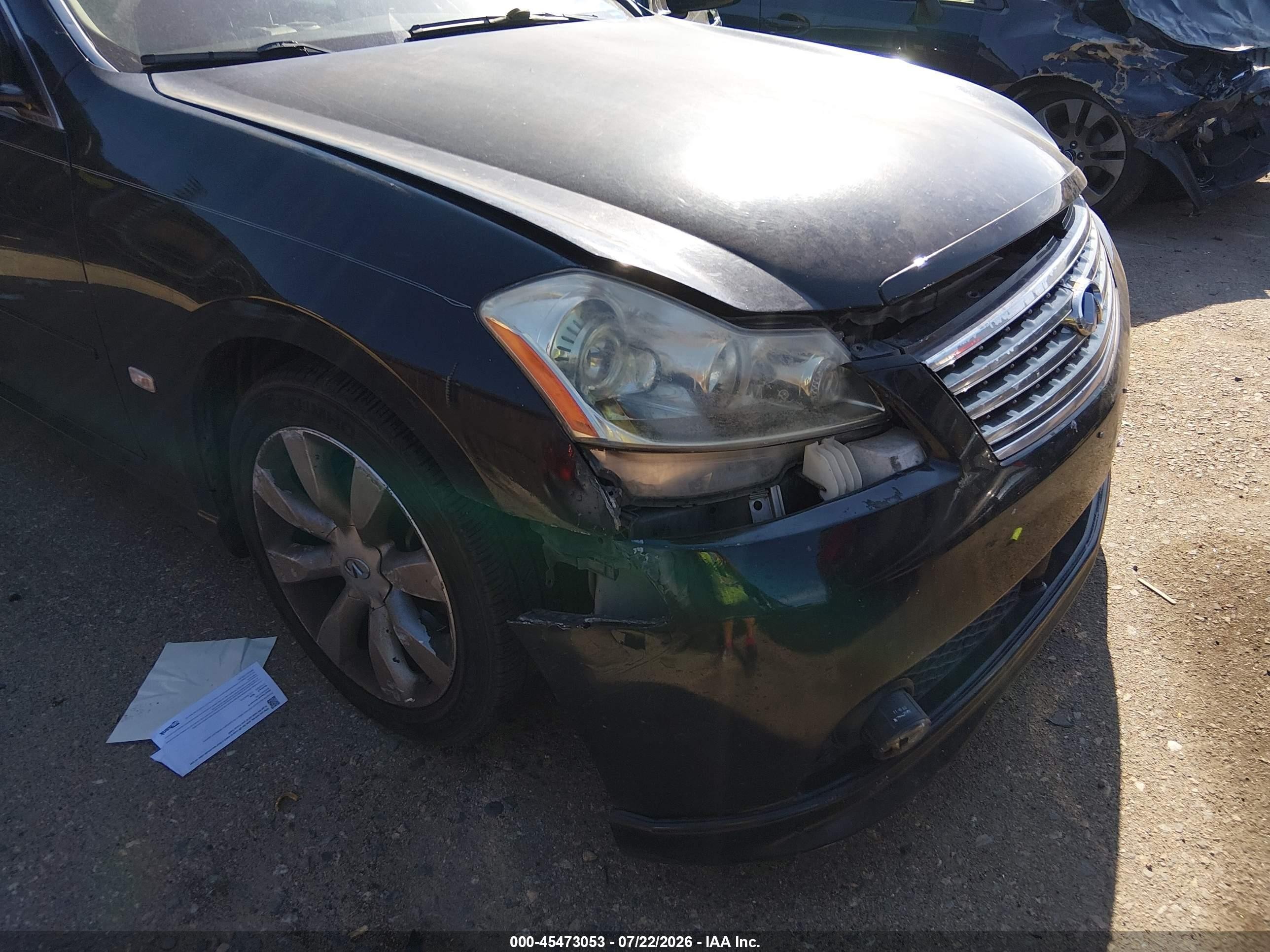 2006 Infiniti M35 Черный vin: JNKAY01E86M107742