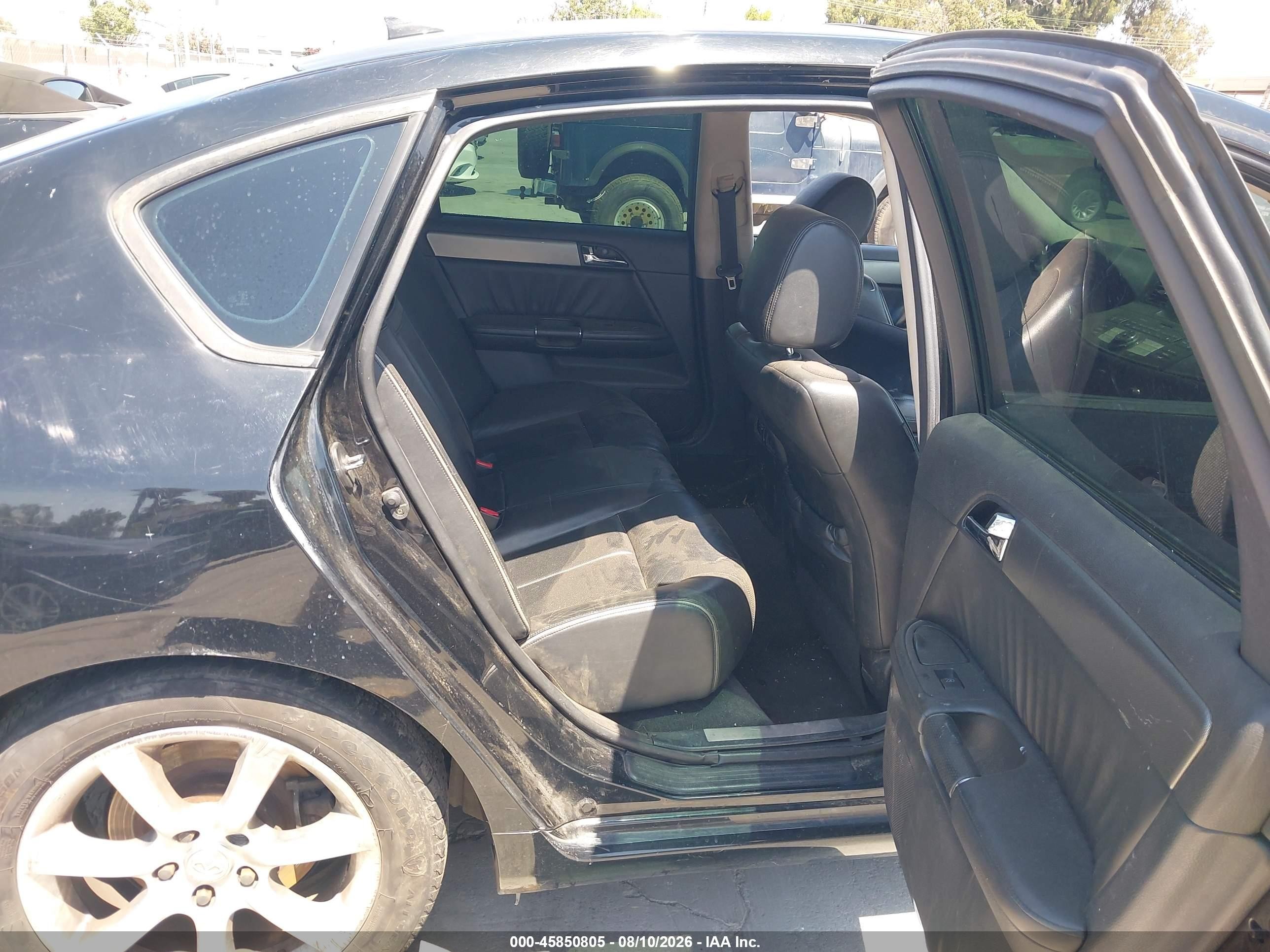 2006 Infiniti M35 Sport Black vin: JNKAY01E86M108499