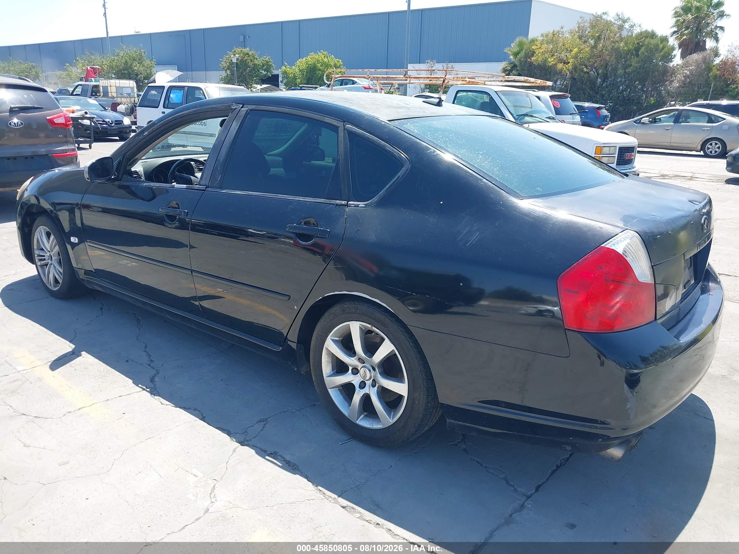 2006 Infiniti M35 Sport Black vin: JNKAY01E86M108499