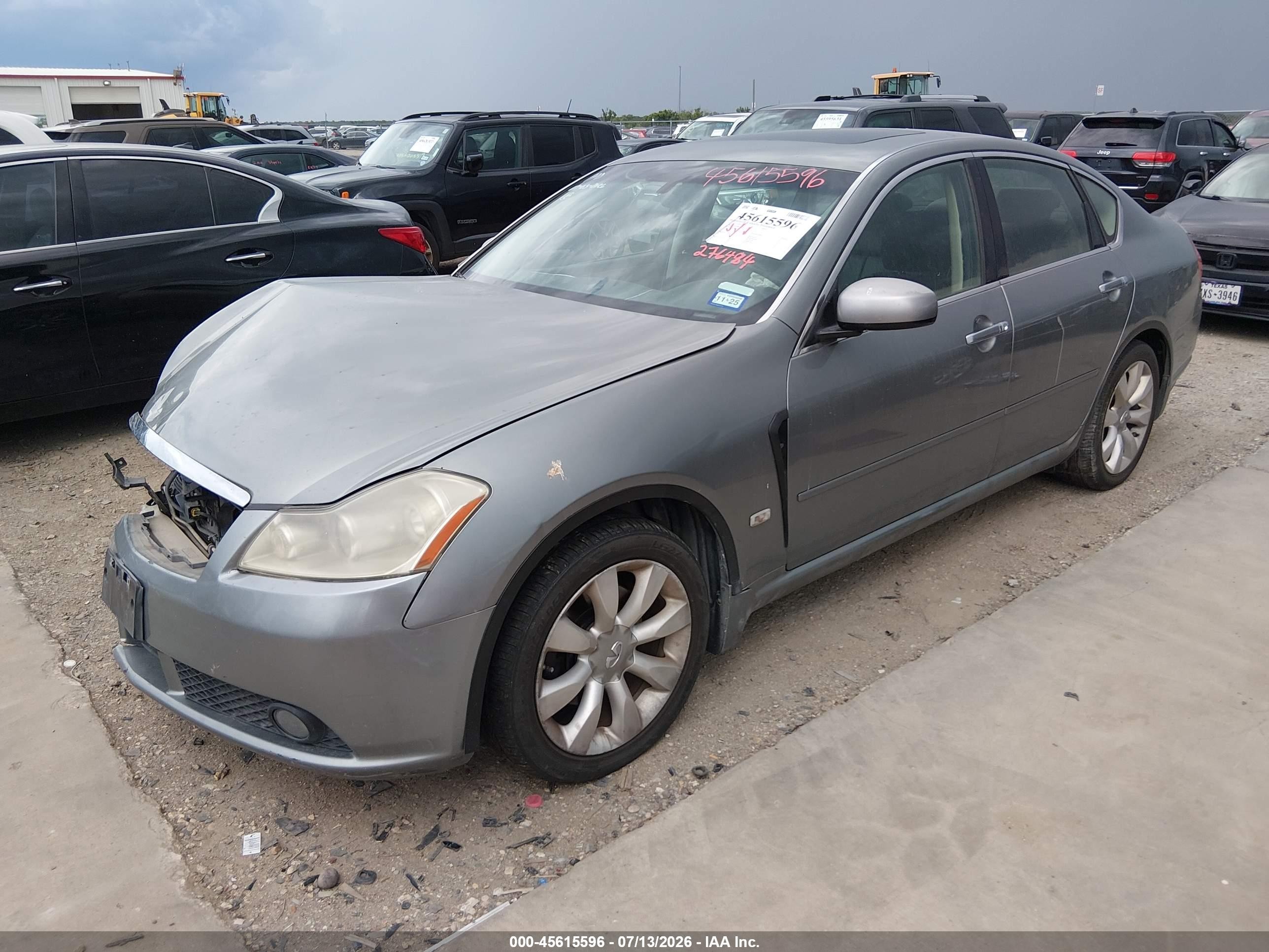 2006 Infiniti M35   Серебряный vin: JNKAY01E86M115467