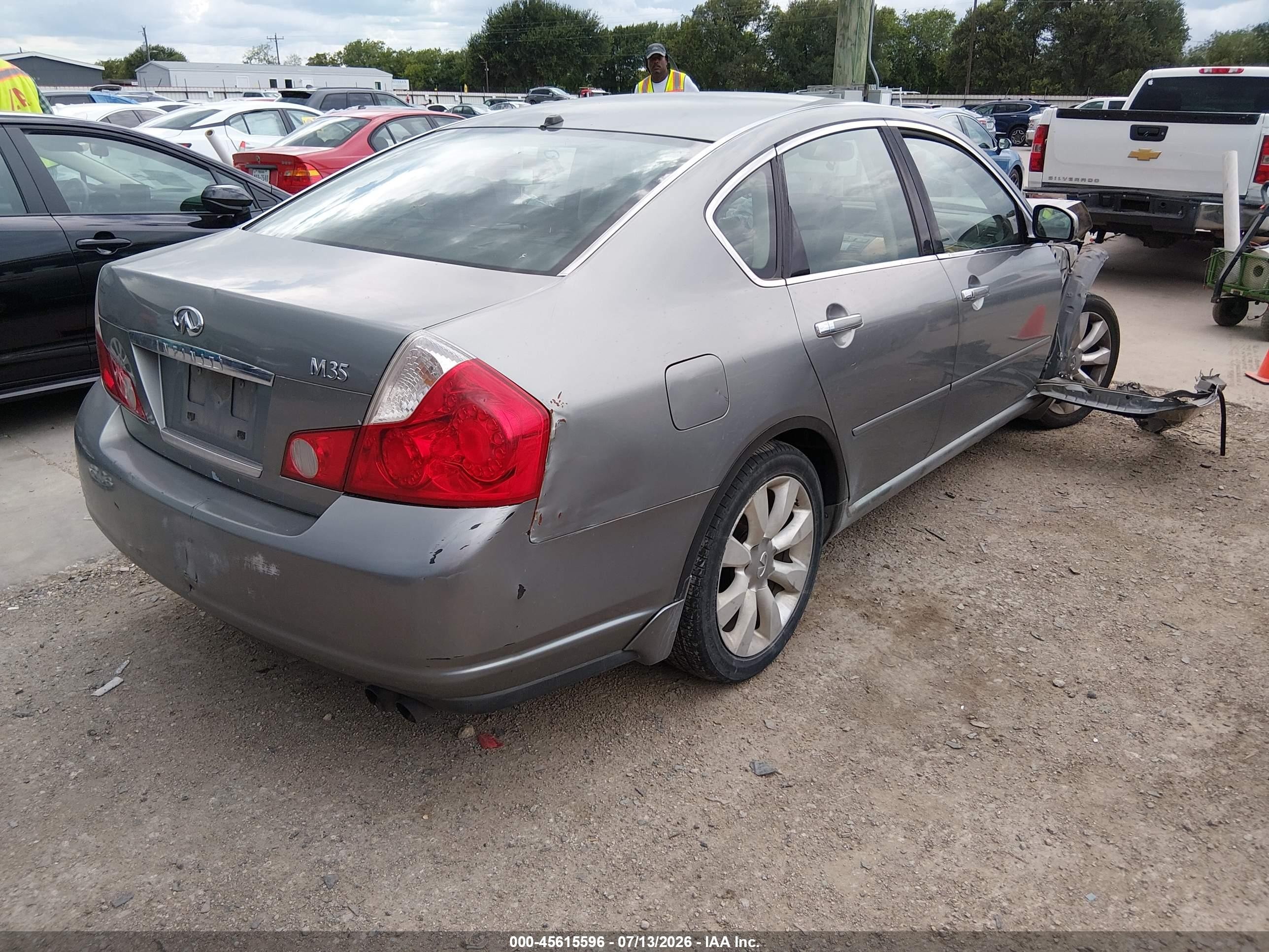 2006 Infiniti M35   Серебряный vin: JNKAY01E86M115467