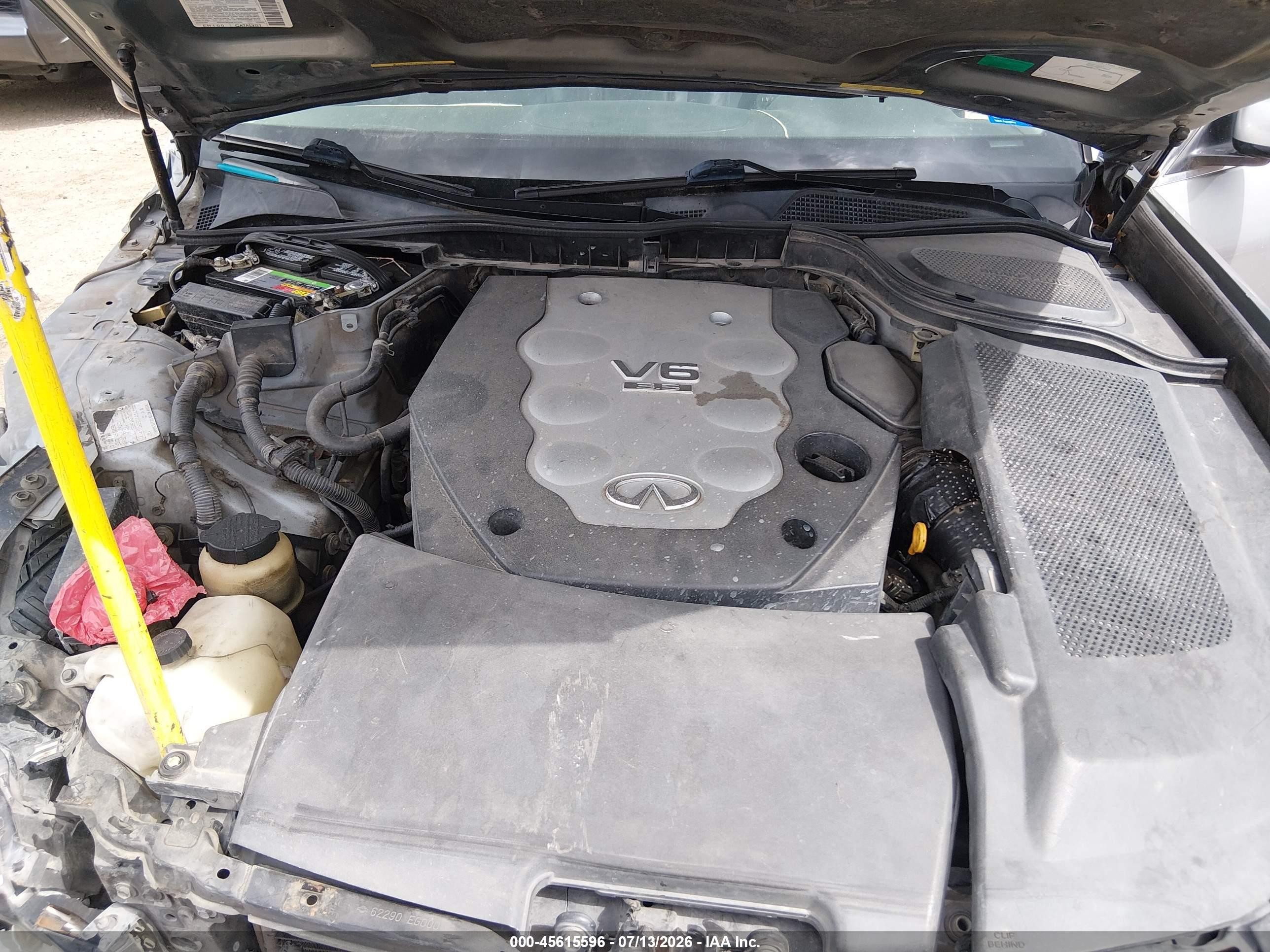 2006 Infiniti M35   Серебряный vin: JNKAY01E86M115467