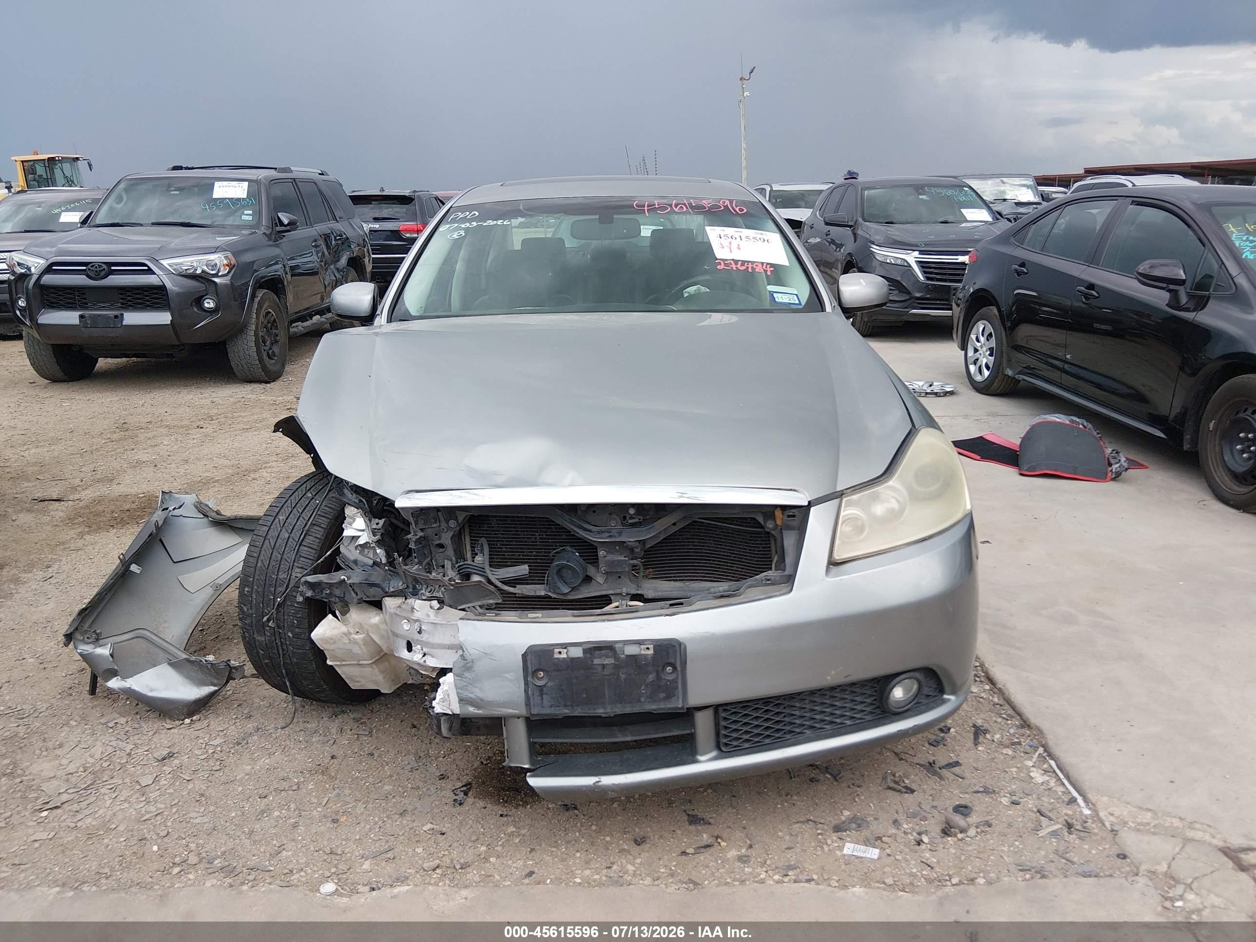 2006 Infiniti M35   Серебряный vin: JNKAY01E86M115467
