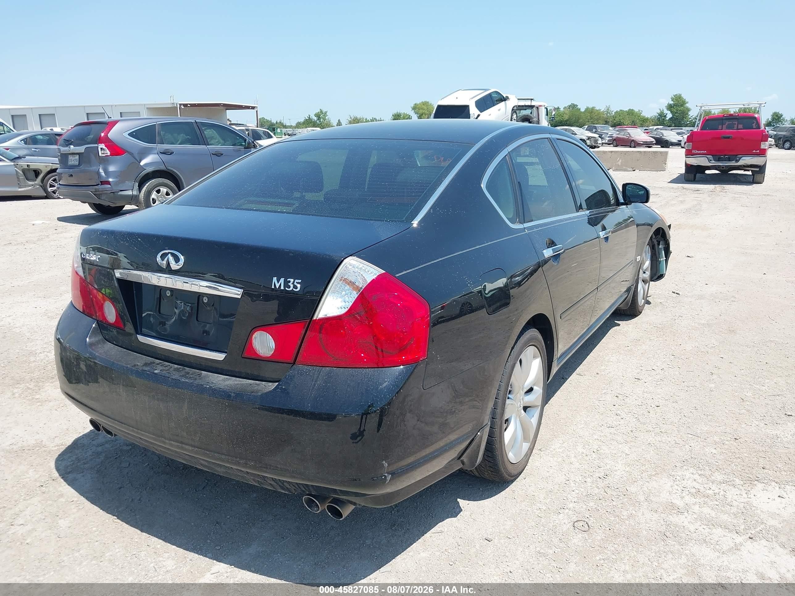 2007 Infiniti M35   Черный vin: JNKAY01E87M309384