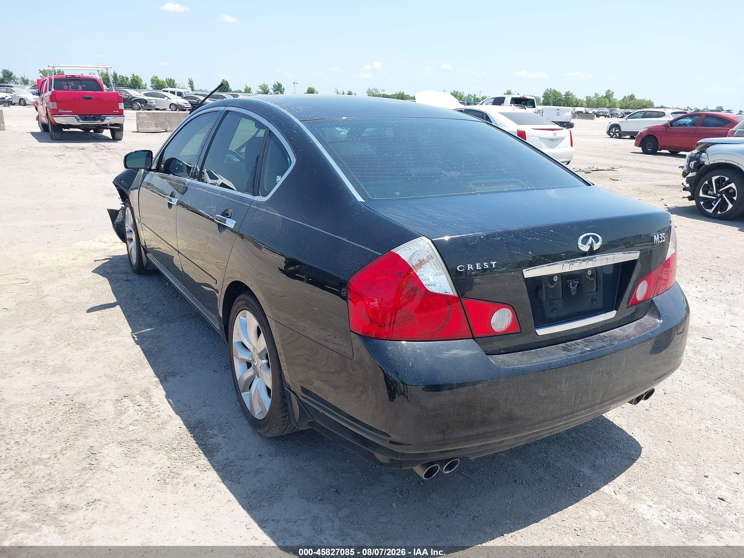 2007 Infiniti M35   Черный vin: JNKAY01E87M309384