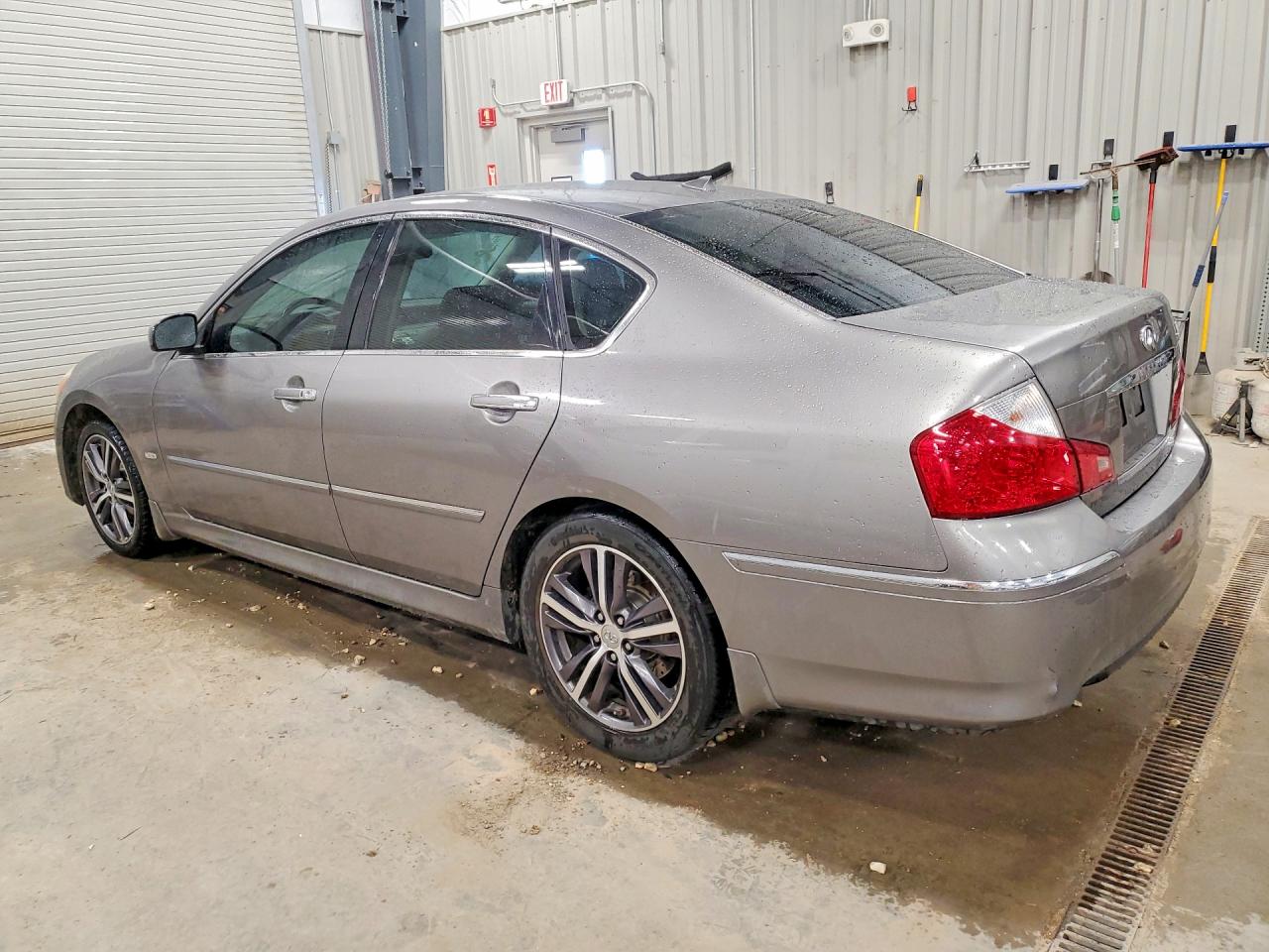 2008 Infiniti M35 Base Gray vin: JNKAY01E88M602235