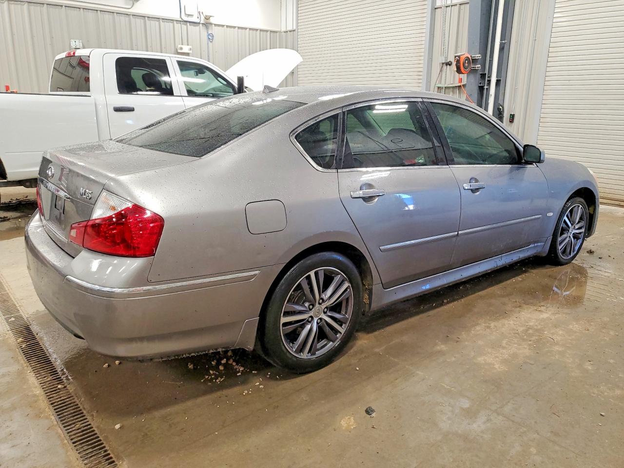 2008 Infiniti M35 Base Gray vin: JNKAY01E88M602235