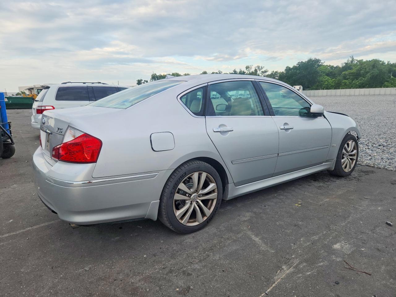 2008 Infiniti M35 Base Silver vin: JNKAY01E88M602655