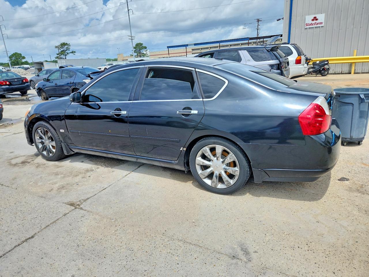 2007 Infiniti M35 Base Black vin: JNKAY01E97M307448