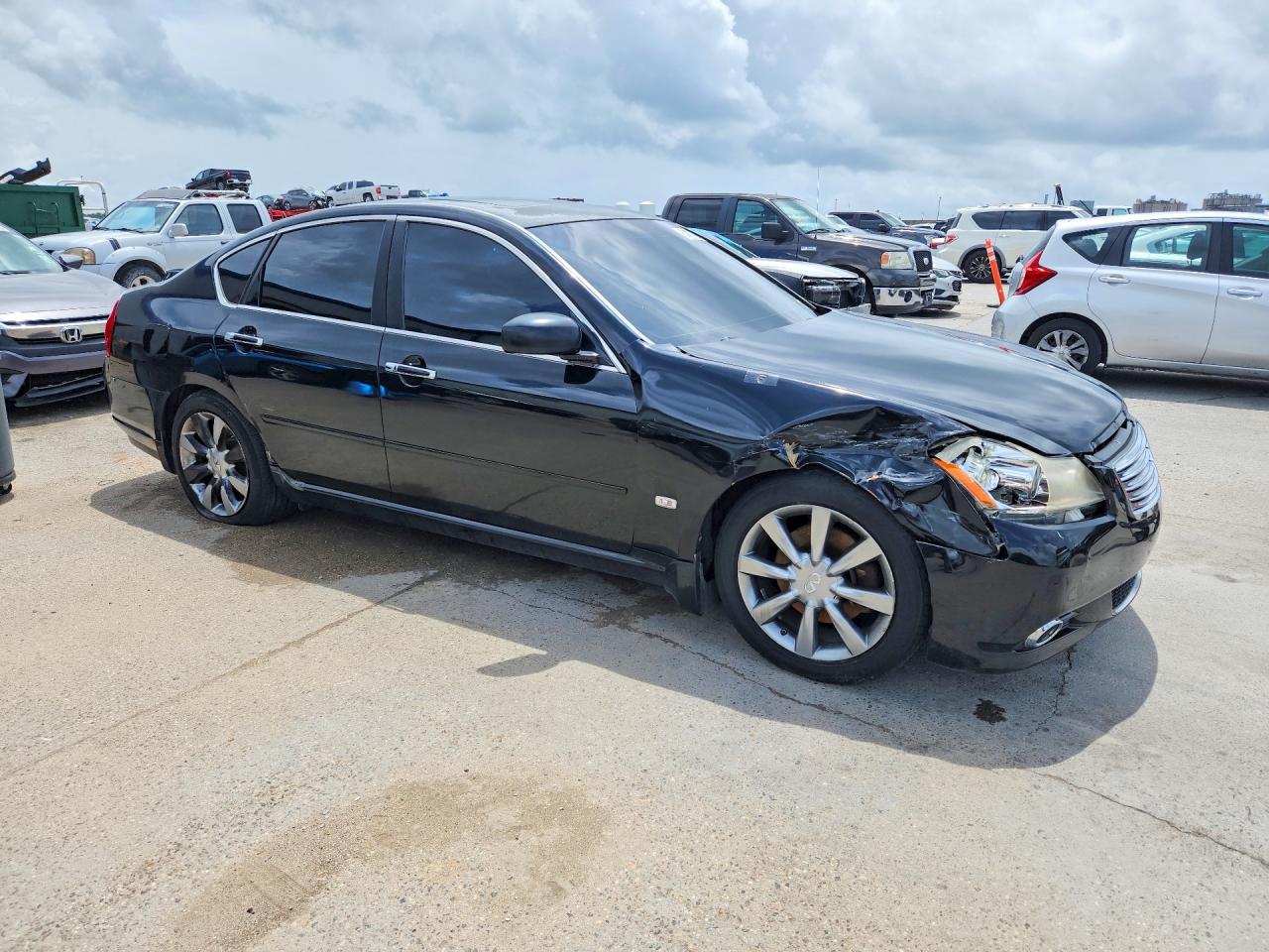 2007 Infiniti M35 Base Black vin: JNKAY01E97M307448