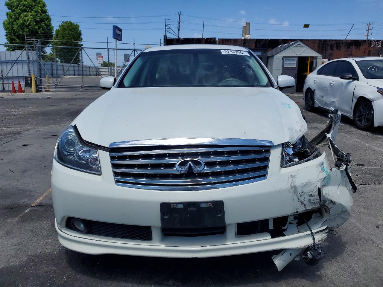 2007 Infiniti M35 Base White vin: JNKAY01E97M309233