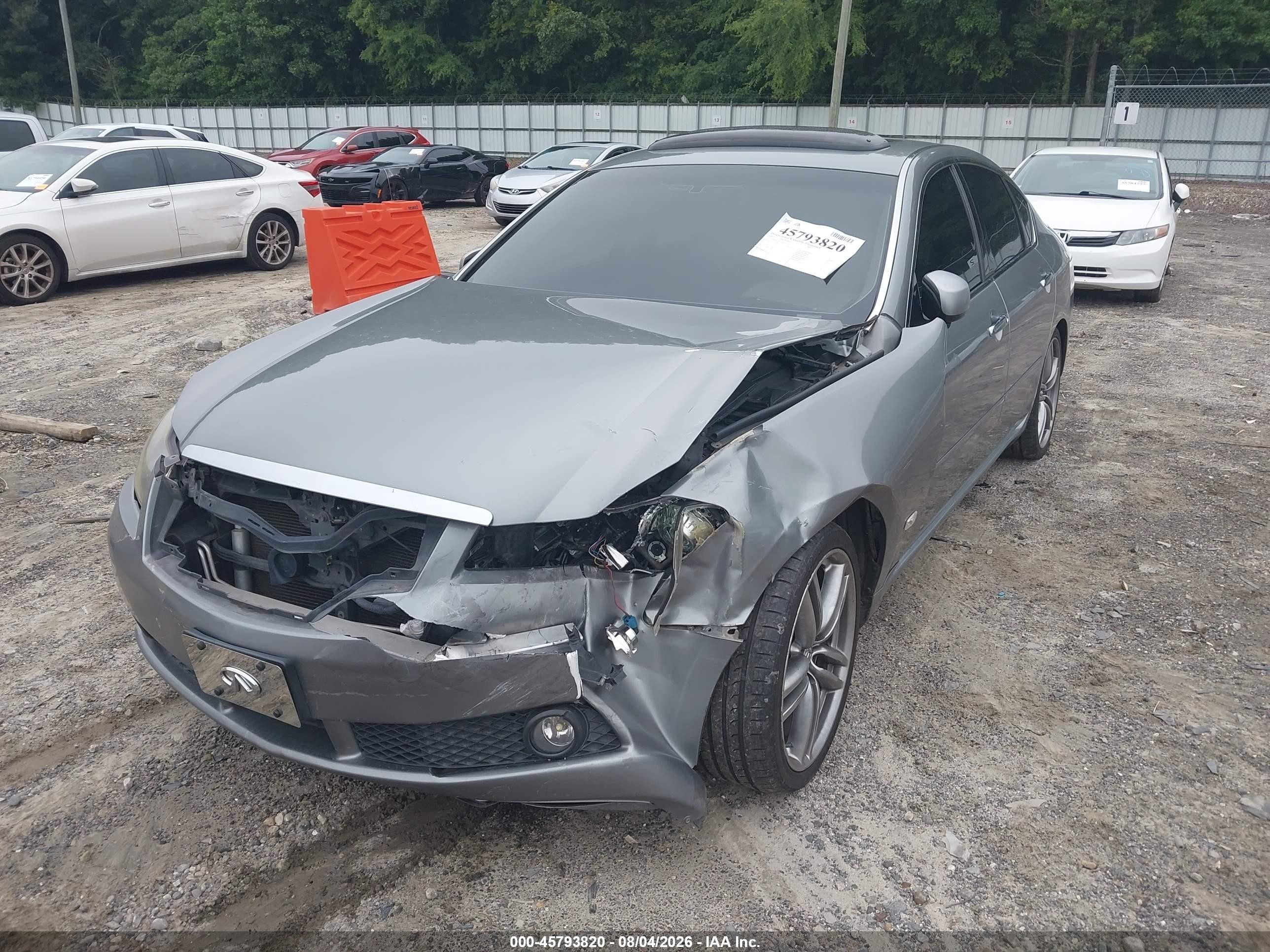 2007 Infiniti M35 Sport Gray vin: JNKAY01E97M312570