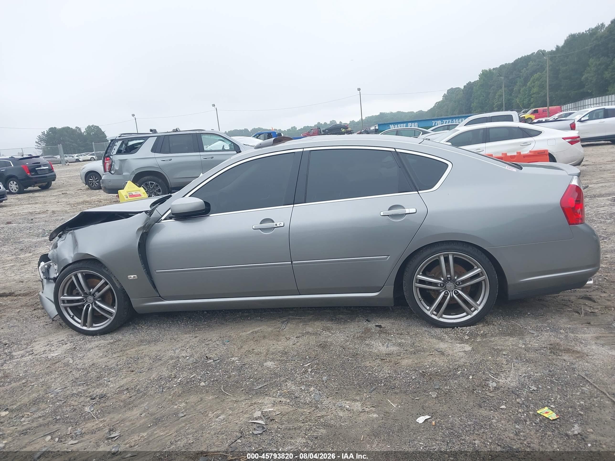 2007 Infiniti M35 Sport Gray vin: JNKAY01E97M312570