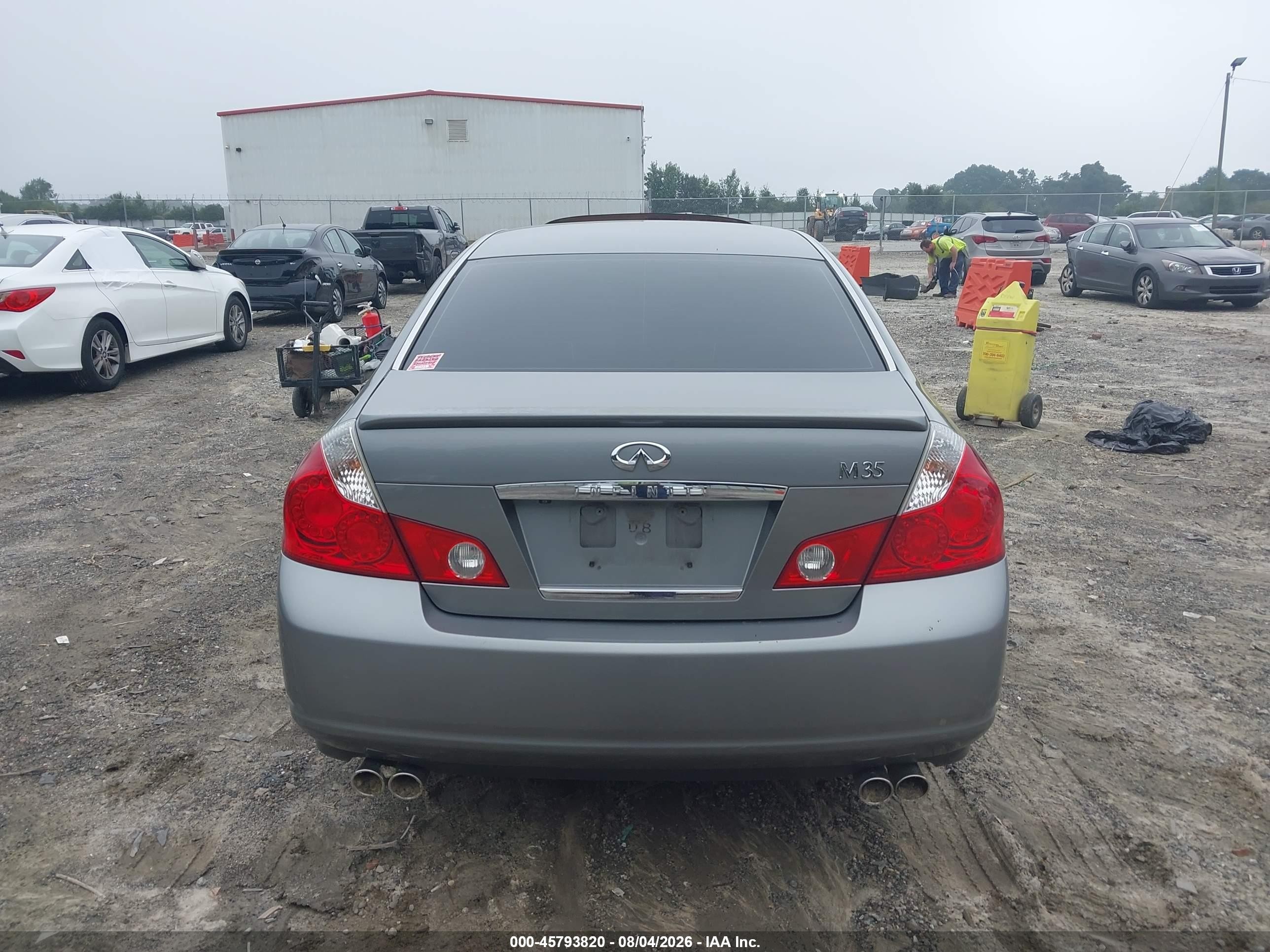 2007 Infiniti M35 Sport Gray vin: JNKAY01E97M312570