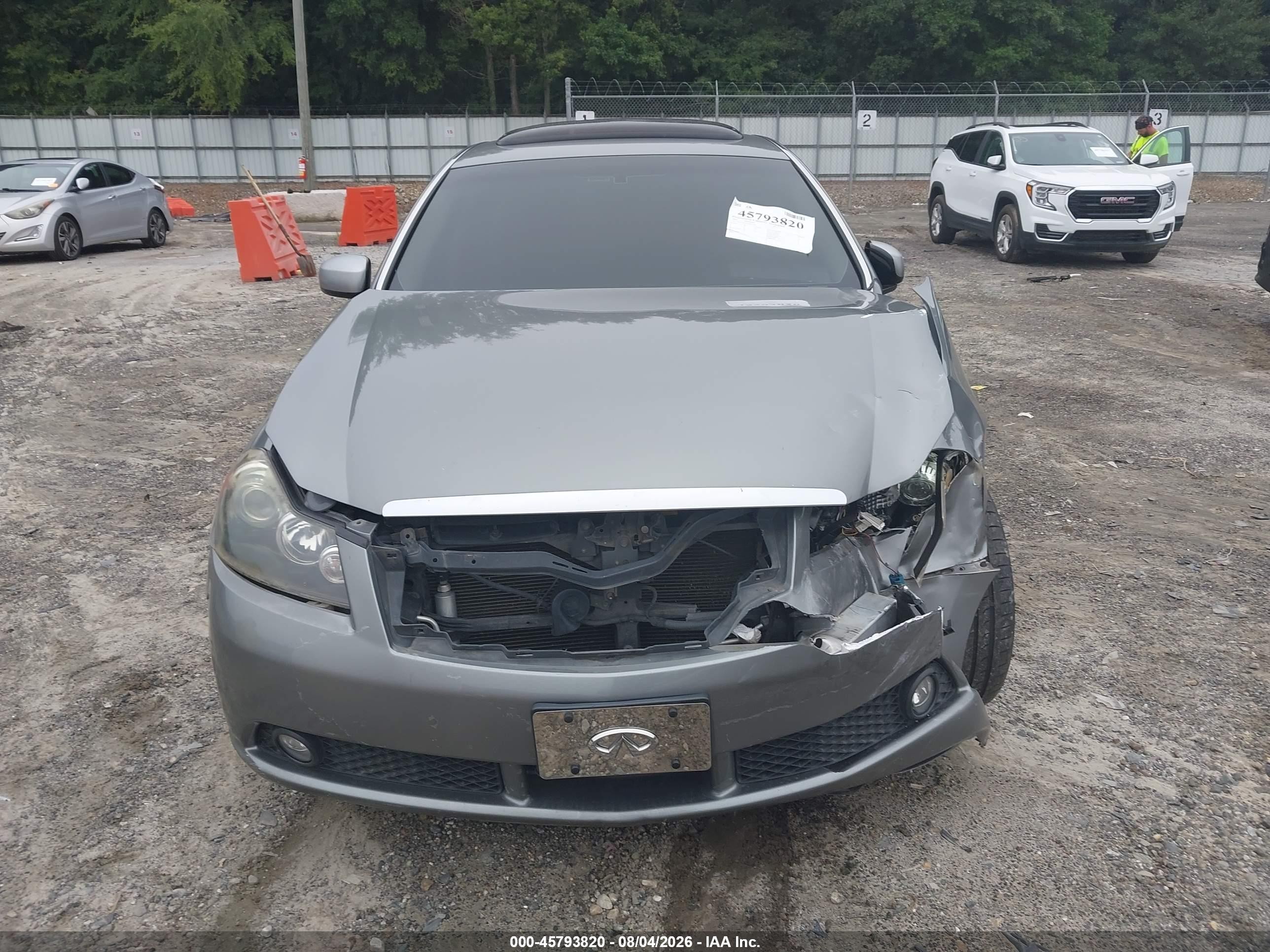 2007 Infiniti M35 Sport Gray vin: JNKAY01E97M312570