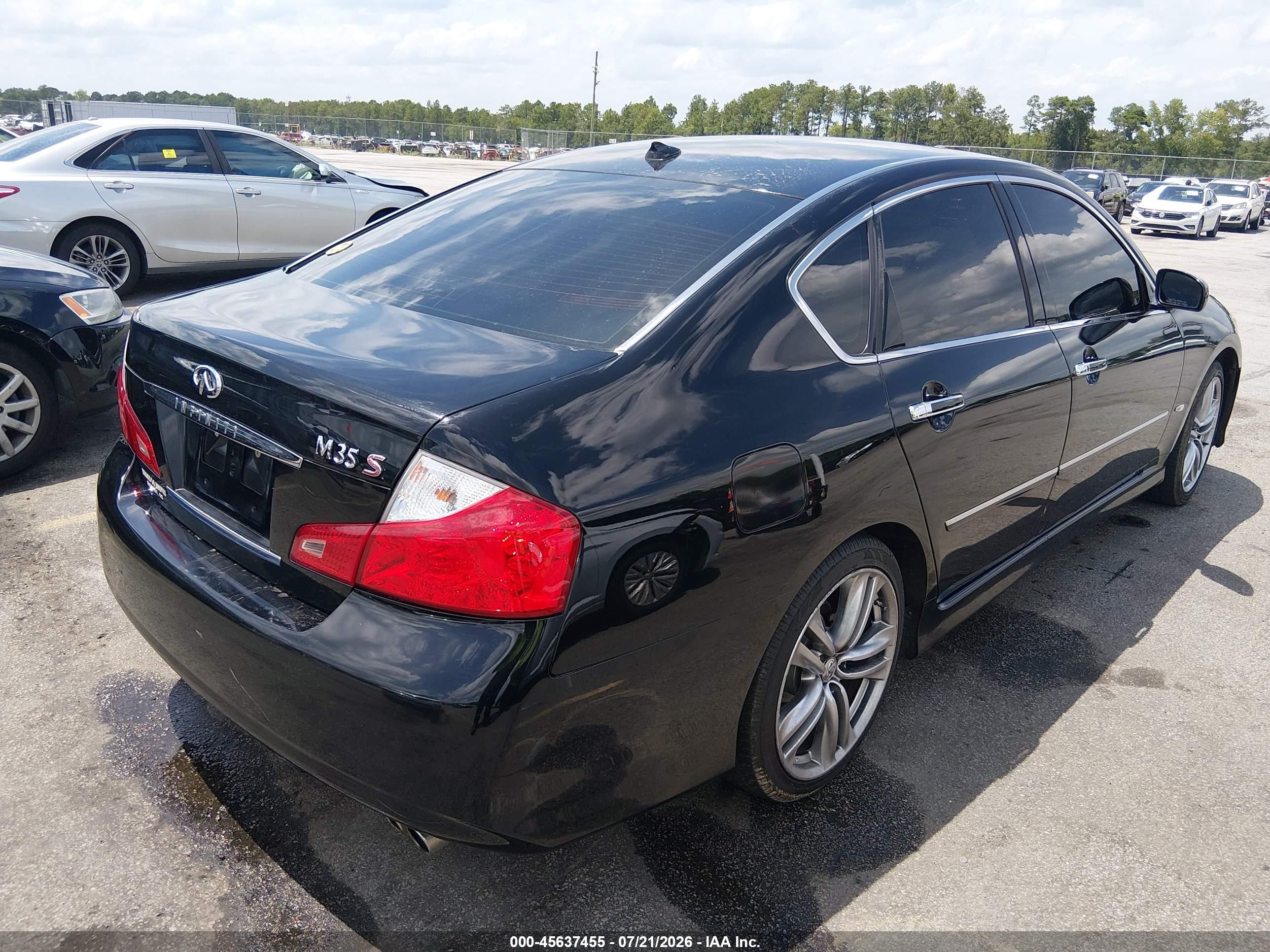 2008 Infiniti M35   Черный vin: JNKAY01E98M603863