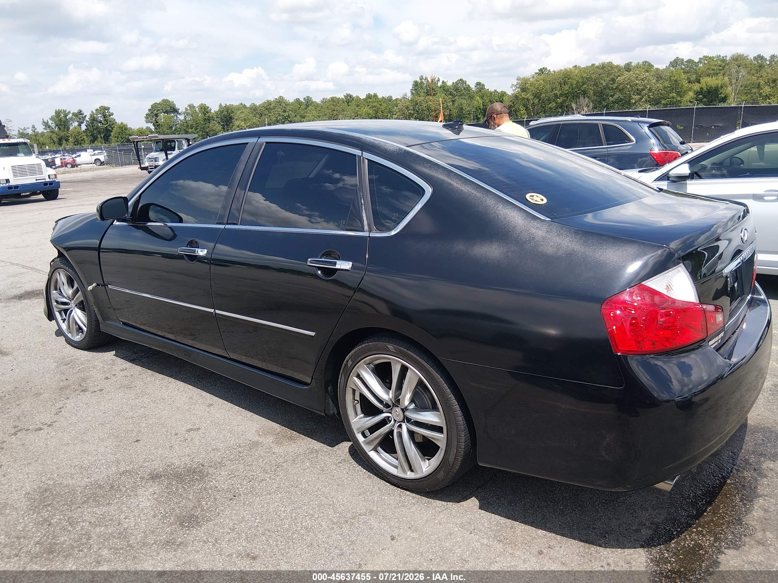2008 Infiniti M35   Черный vin: JNKAY01E98M603863