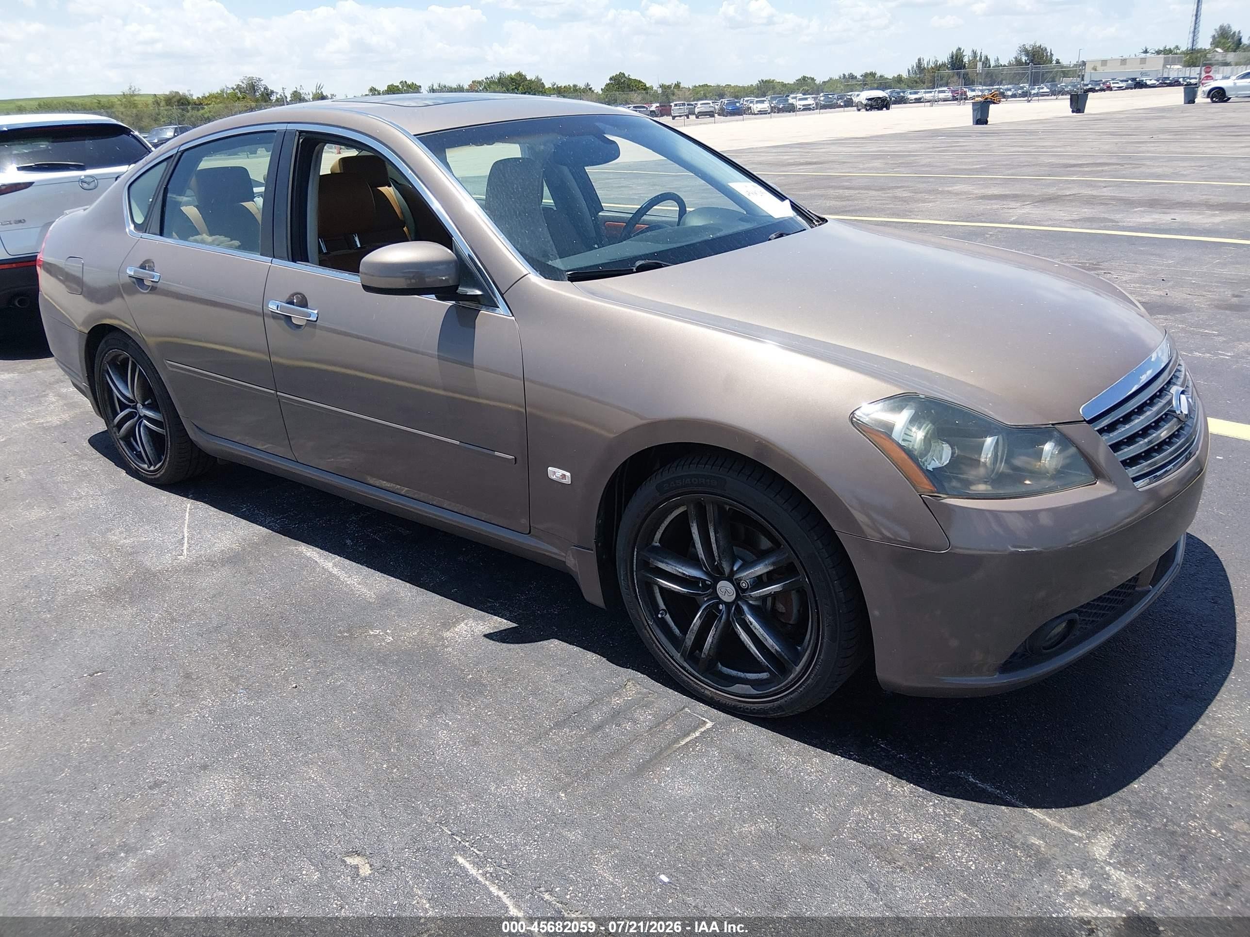 2006 Infiniti M35 Sport Cream vin: JNKAY01EX6M103160