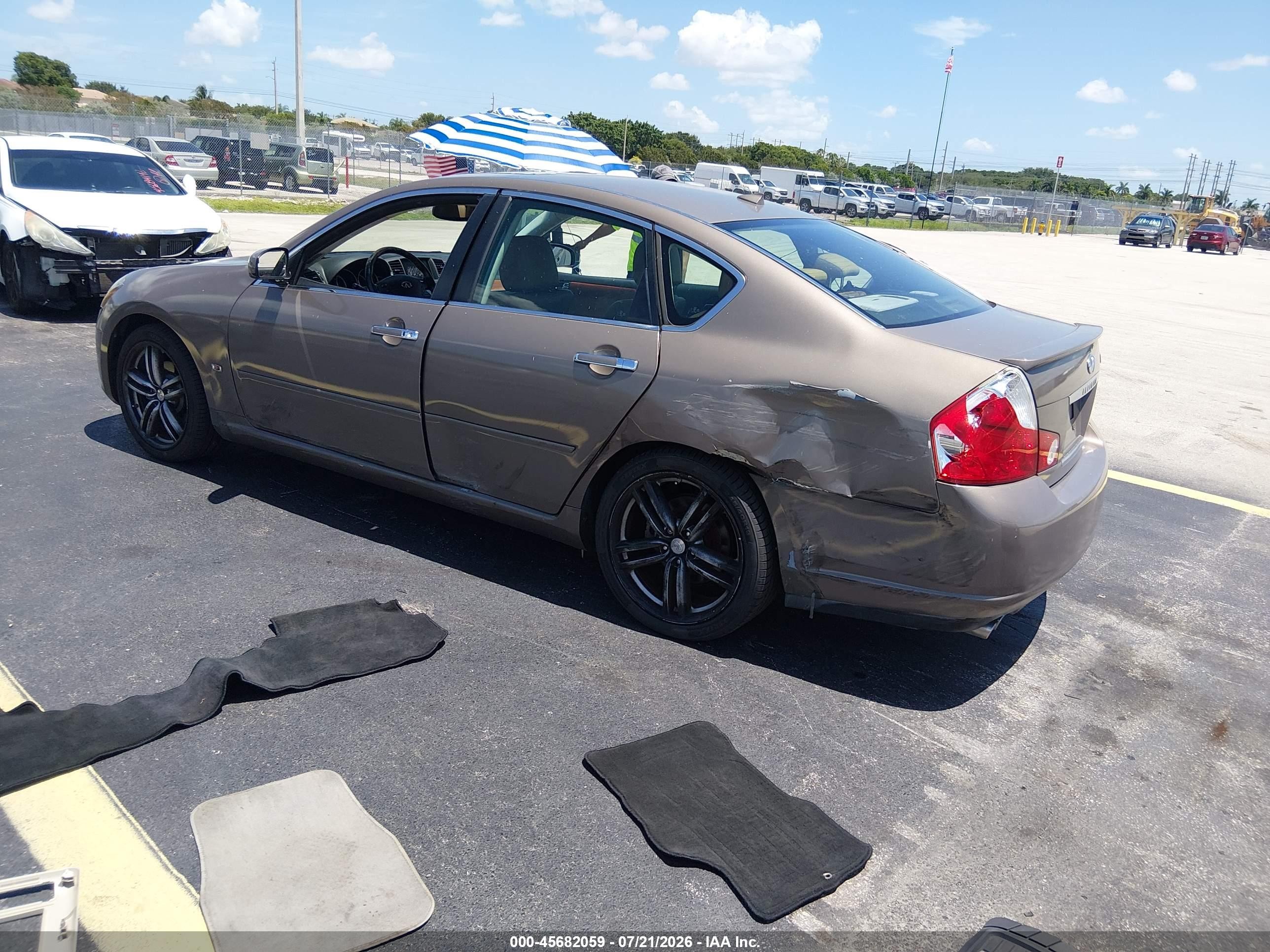 2006 Infiniti M35 Sport Cream vin: JNKAY01EX6M103160