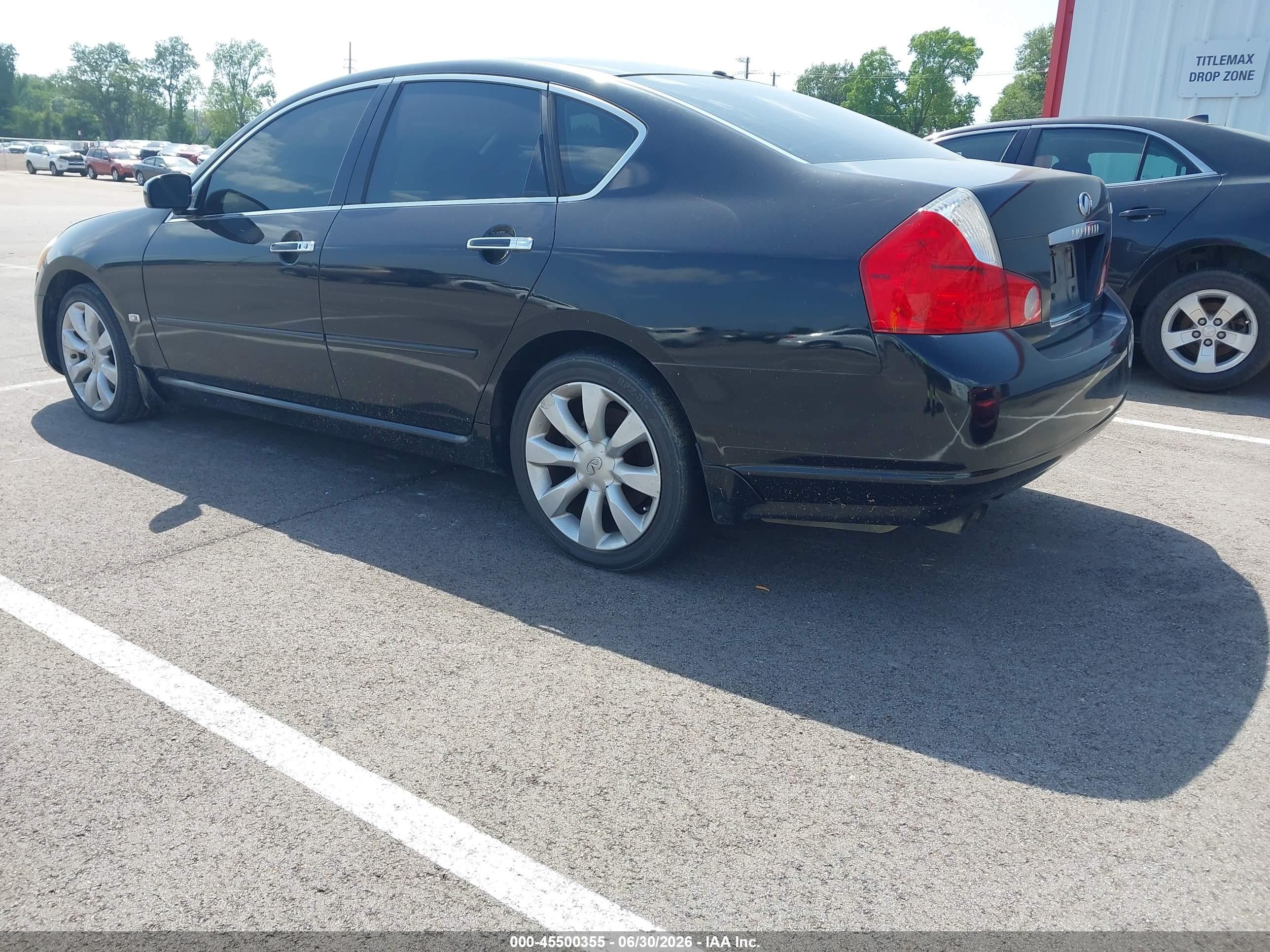 2006 Infiniti M35   Black vin: JNKAY01EX6M112358