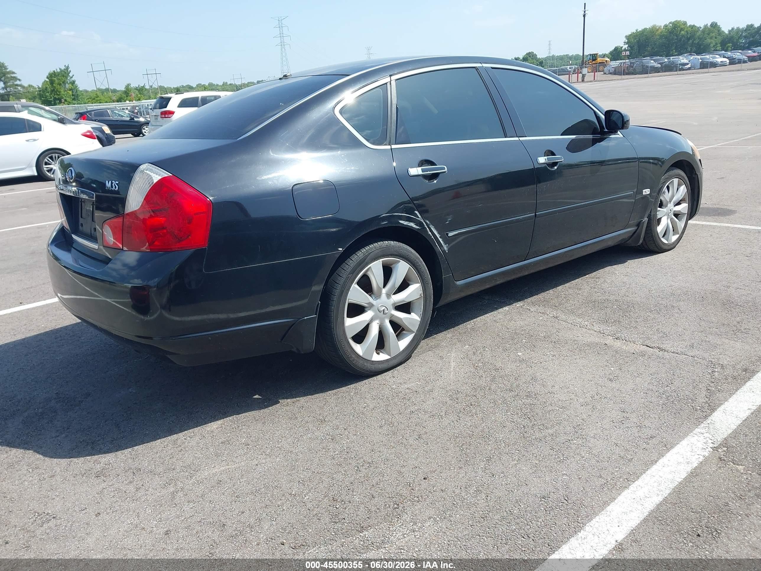 2006 Infiniti M35   Black vin: JNKAY01EX6M112358