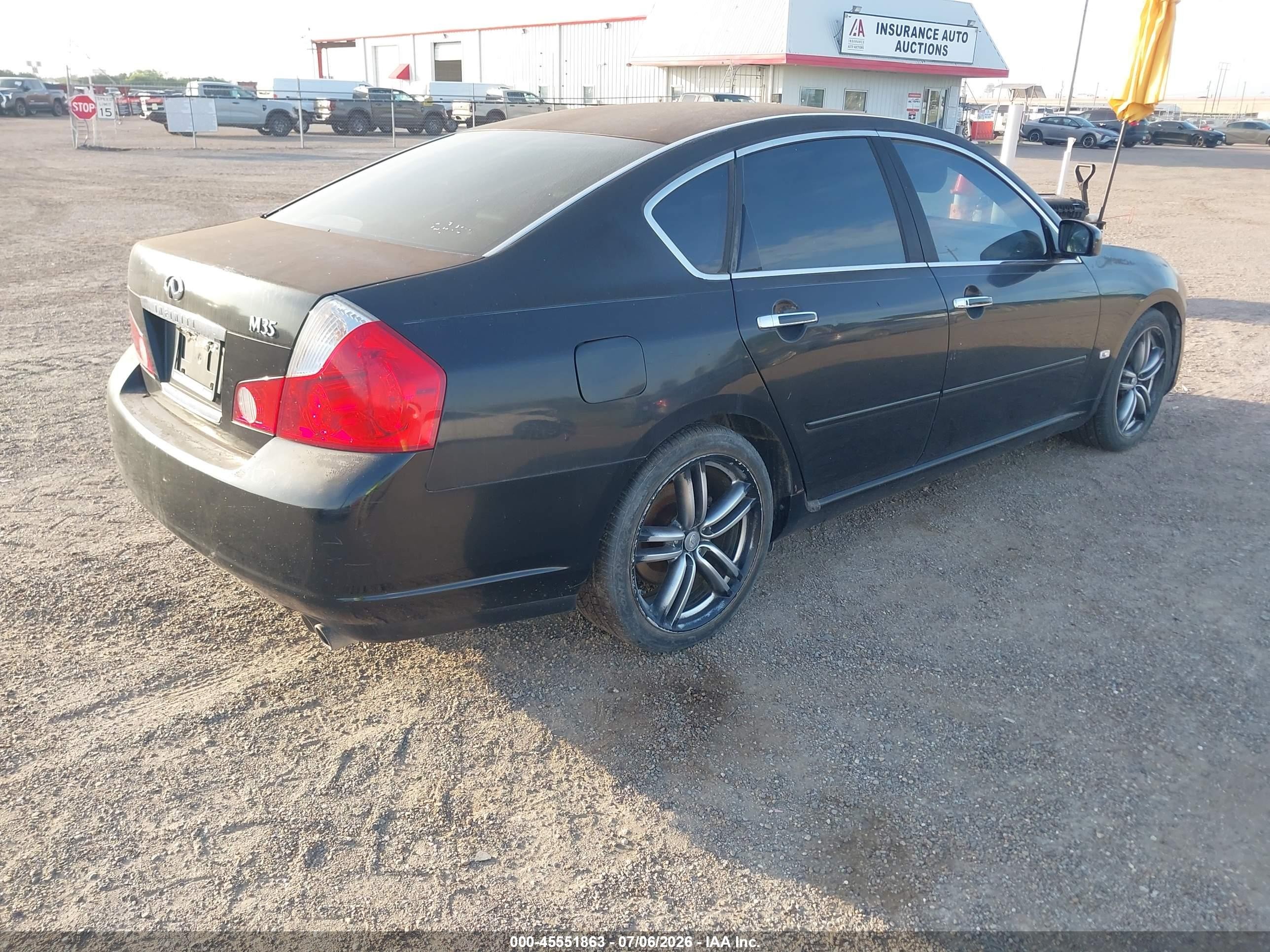 2007 Infiniti M35 Sport Black vin: JNKAY01EX7M300394