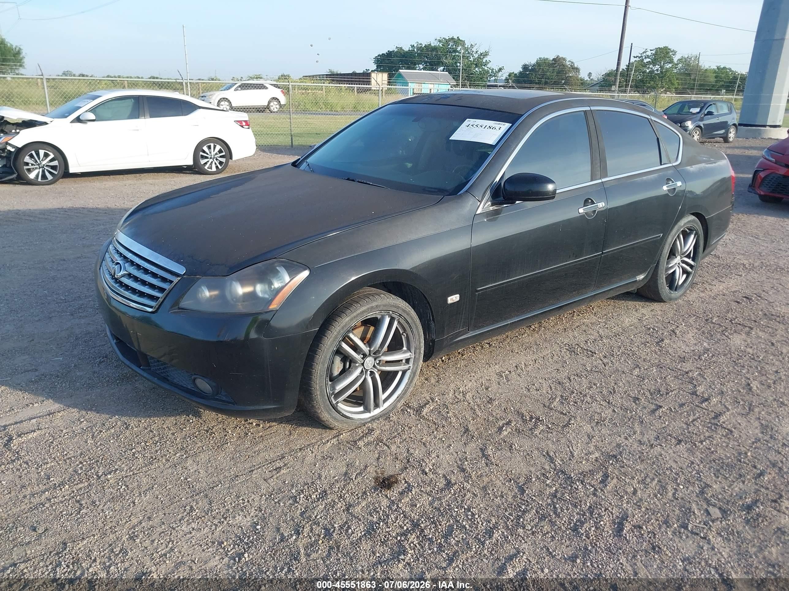 2007 Infiniti M35 Sport Black vin: JNKAY01EX7M300394