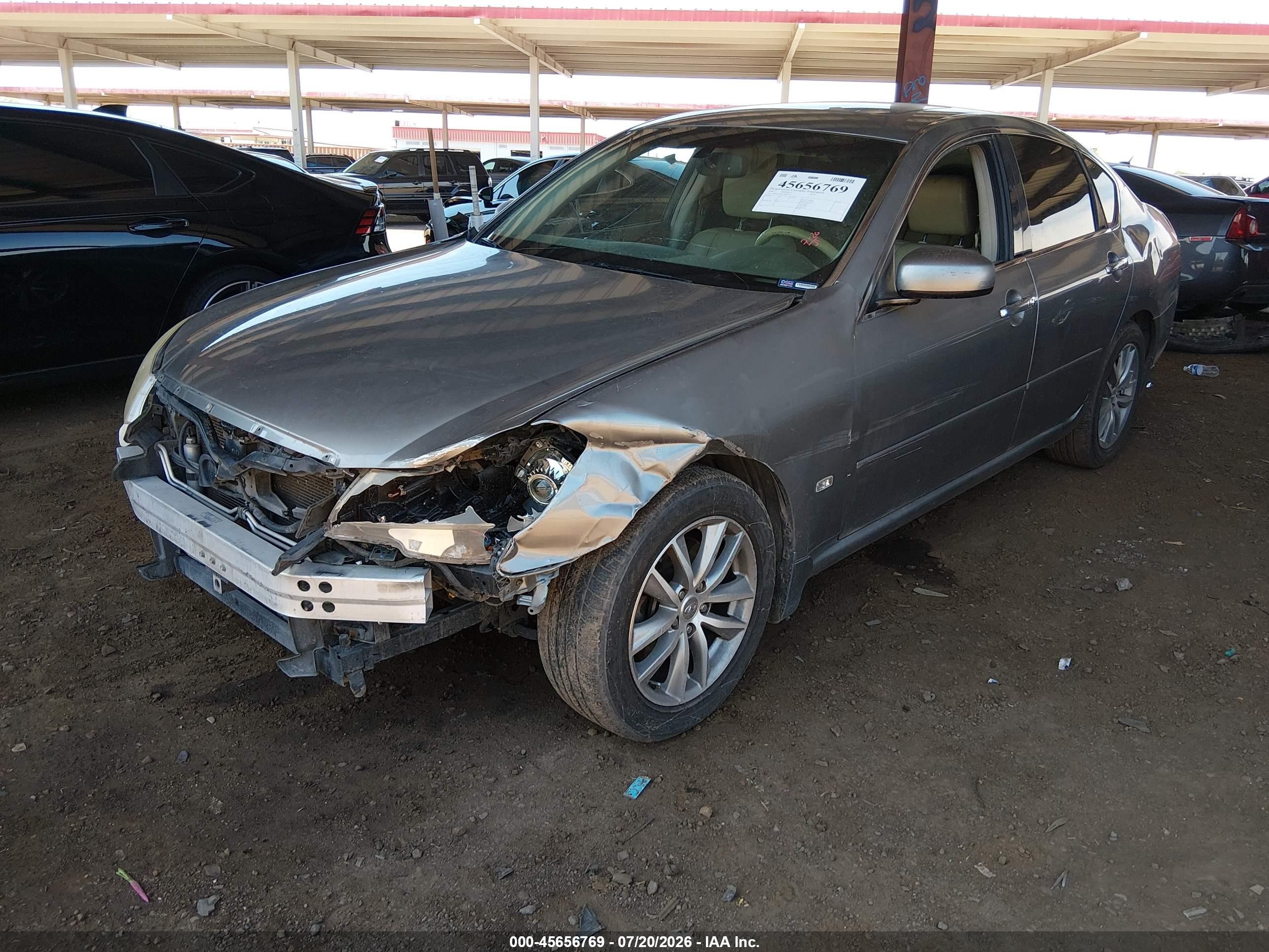 2007 Infiniti M35 Gray vin: JNKAY01EX7M301352