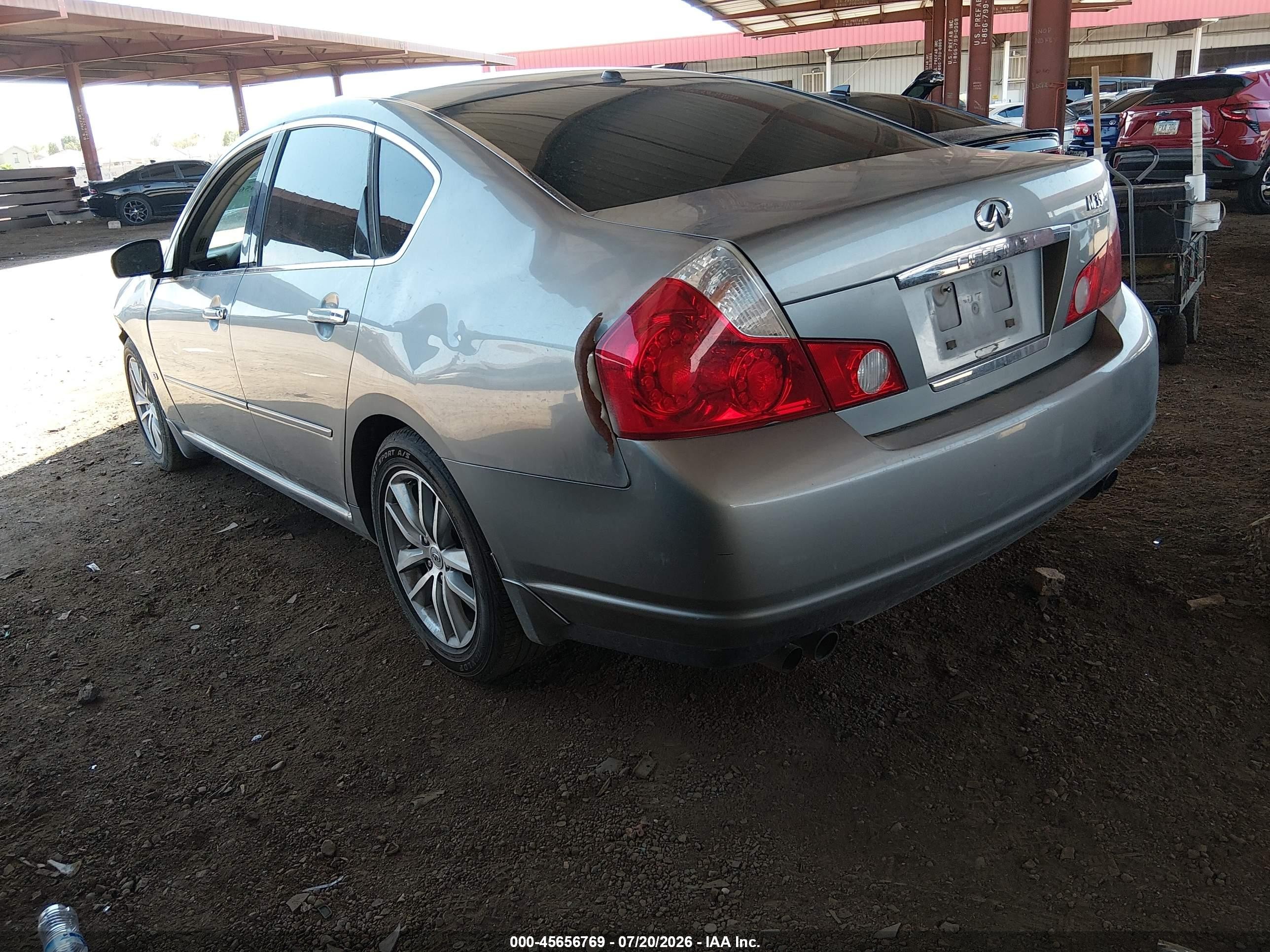 2007 Infiniti M35 Gray vin: JNKAY01EX7M301352