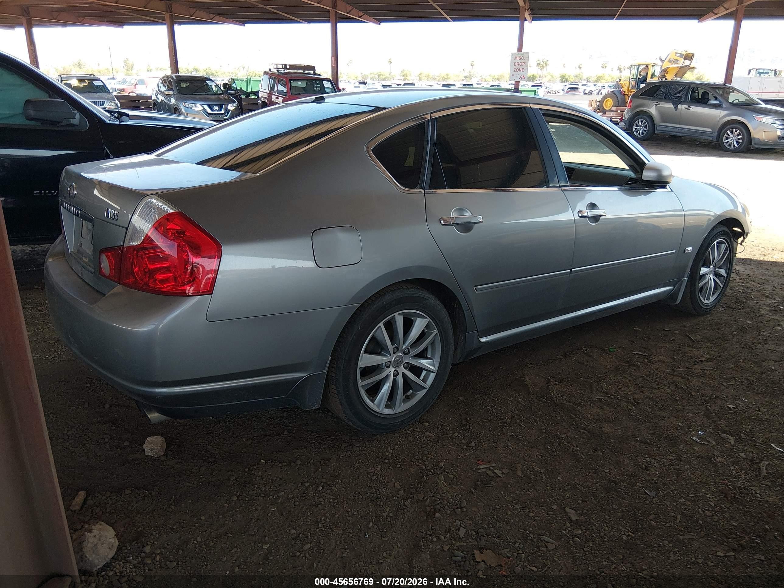 2007 Infiniti M35 Gray vin: JNKAY01EX7M301352