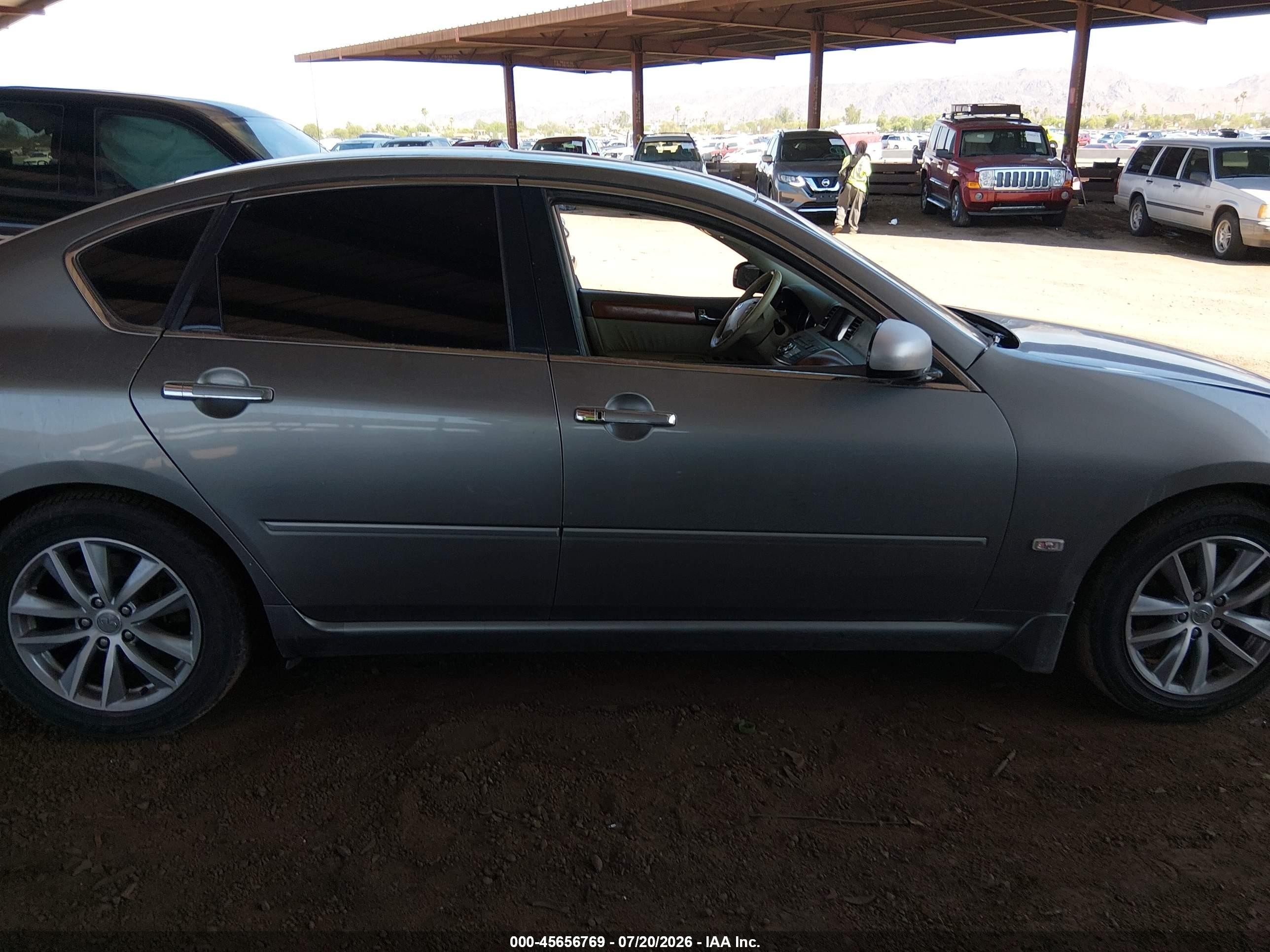 2007 Infiniti M35 Gray vin: JNKAY01EX7M301352