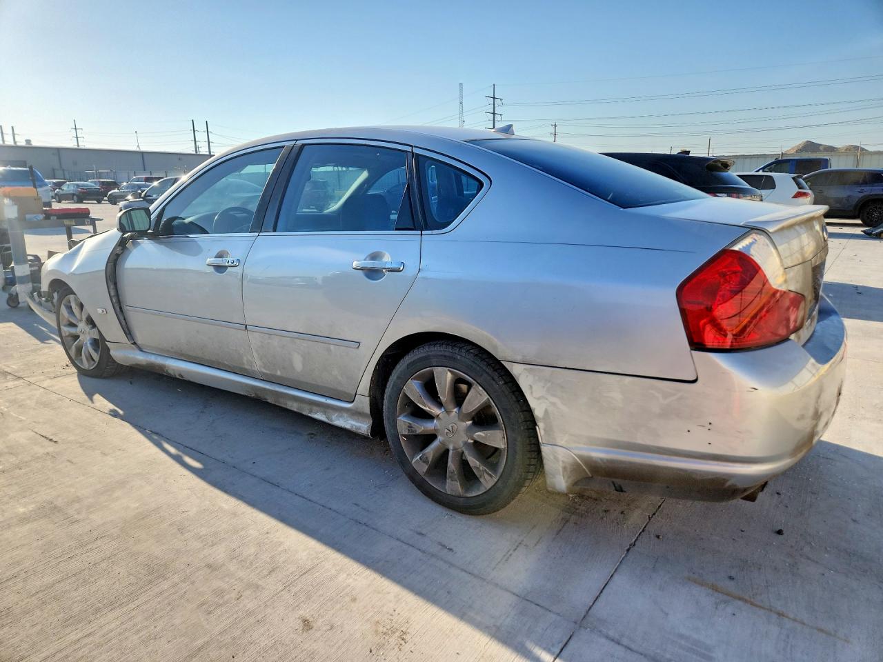 2007 Infiniti M35 Base Silver vin: JNKAY01EX7M303327