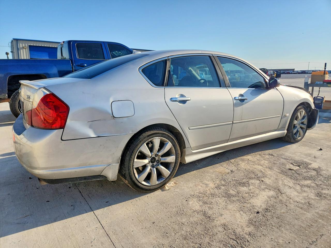 2007 Infiniti M35 Base Silver vin: JNKAY01EX7M303327