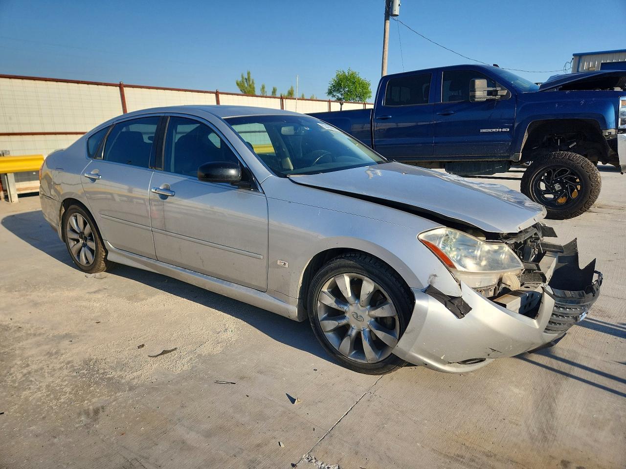 2007 Infiniti M35 Base Silver vin: JNKAY01EX7M303327