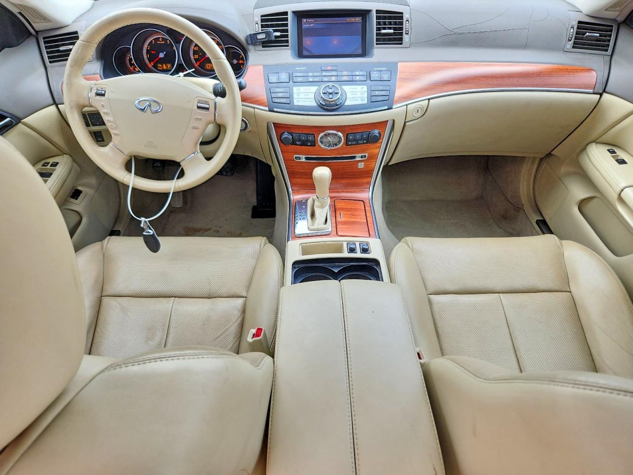 2007 Infiniti M35 Base/sport White vin: JNKAY01EX7M305496