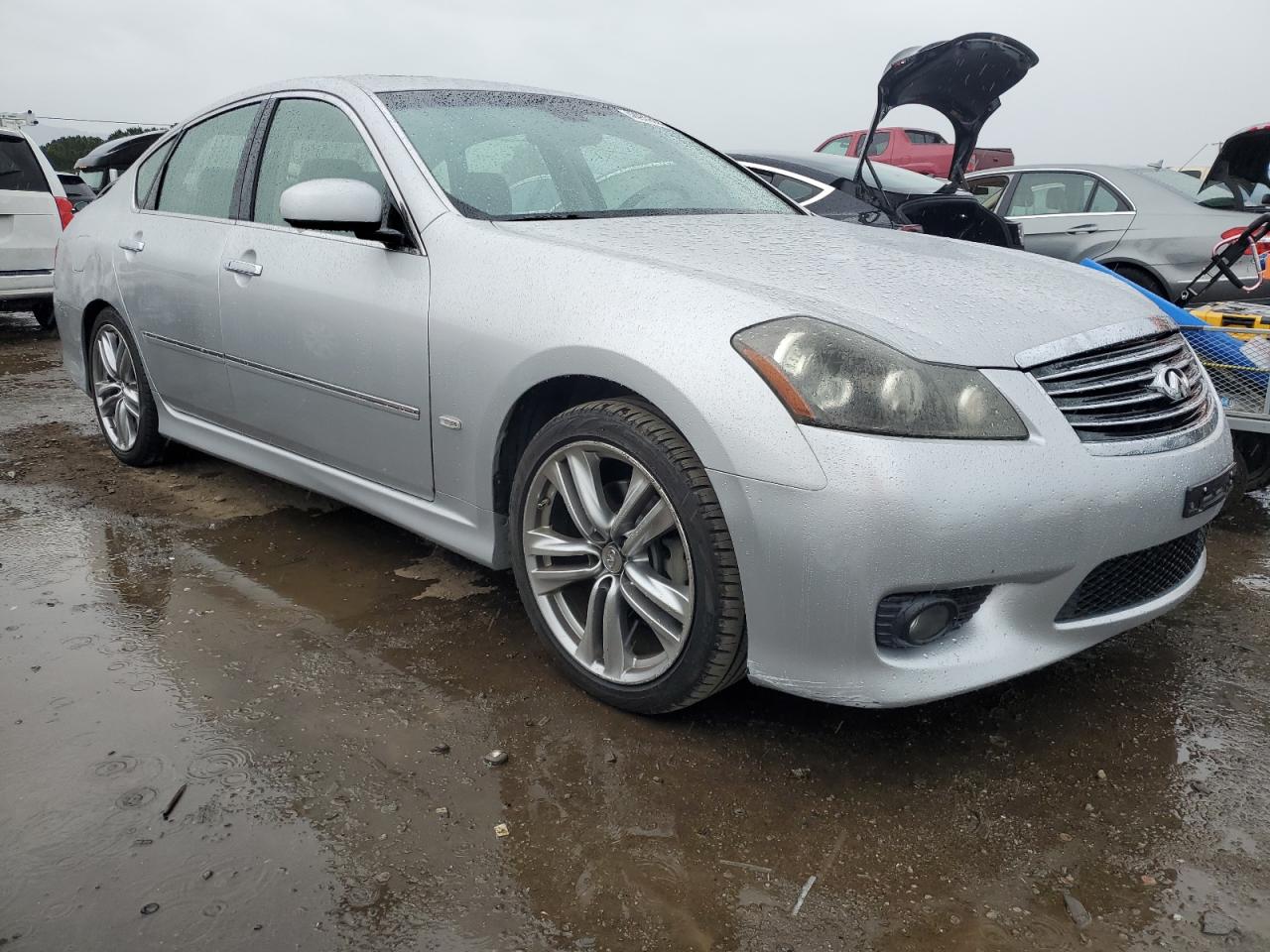 2008 Infiniti M35 Base Silver vin: JNKAY01EX8M602480