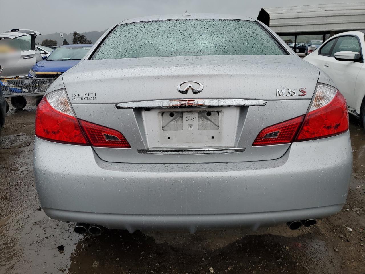 2008 Infiniti M35 Base Silver vin: JNKAY01EX8M602480