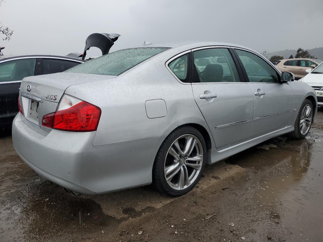 2008 Infiniti M35 Base Silver vin: JNKAY01EX8M602480