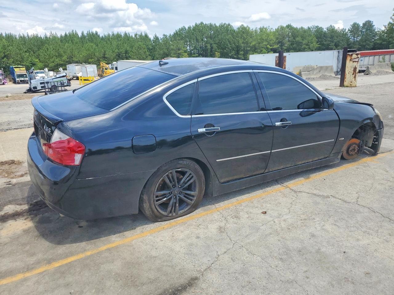 2008 Infiniti M35 Base Black vin: JNKAY01EX8M604486