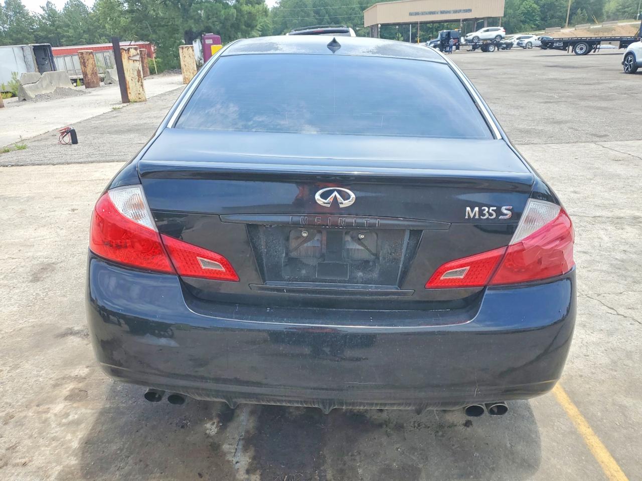 2008 Infiniti M35 Base Black vin: JNKAY01EX8M604486