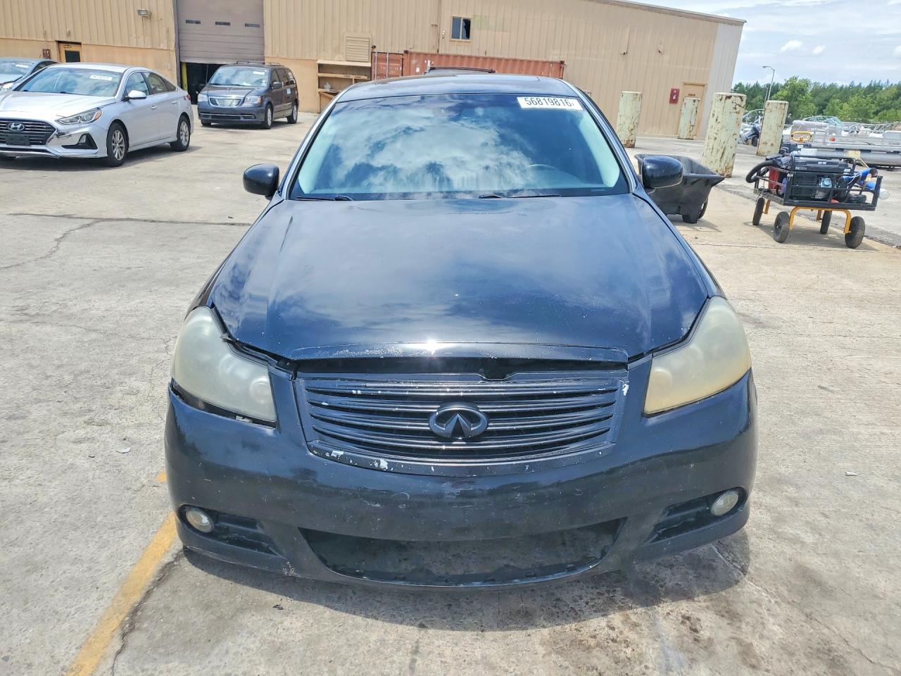 2008 Infiniti M35 Base Black vin: JNKAY01EX8M604486