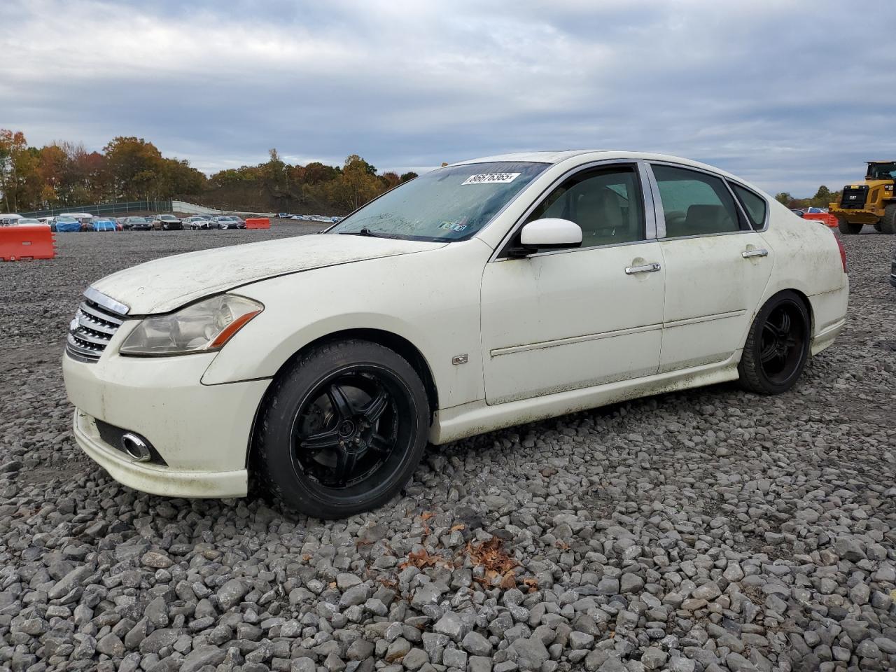 2006 Infiniti M35 Base White vin: JNKAY01F06M252377
