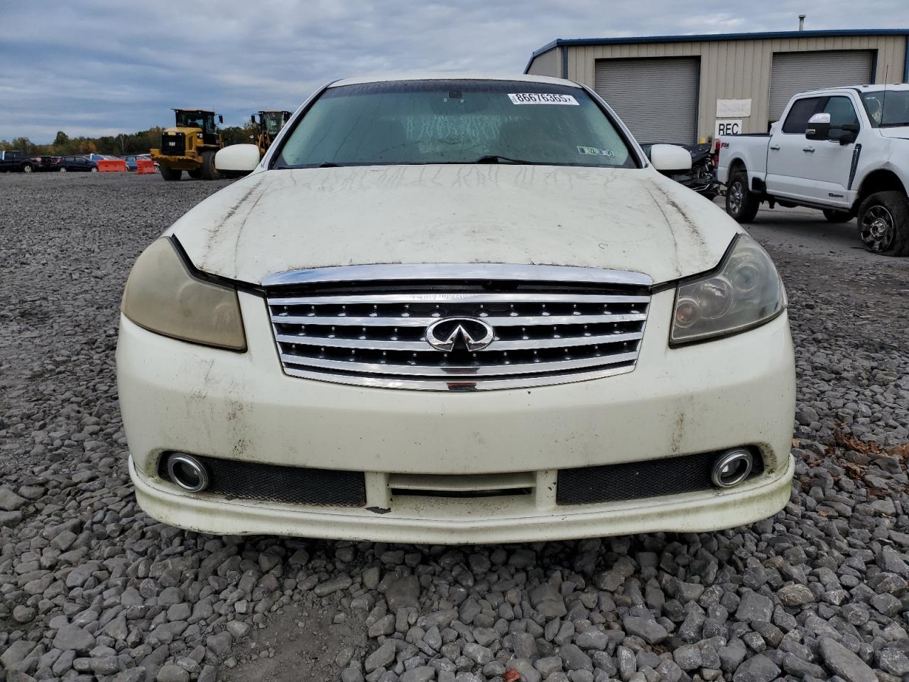 2006 Infiniti M35 Base White vin: JNKAY01F06M252377