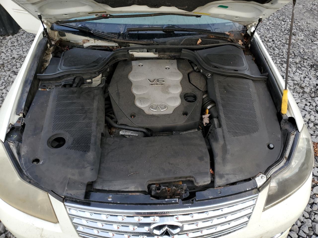 2006 Infiniti M35 Base White vin: JNKAY01F06M252377