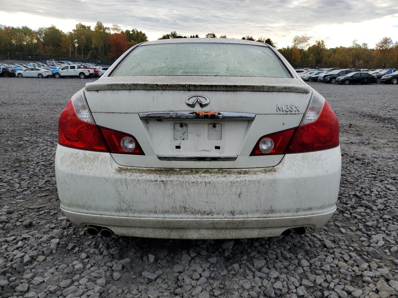 2006 Infiniti M35 Base White vin: JNKAY01F06M252377