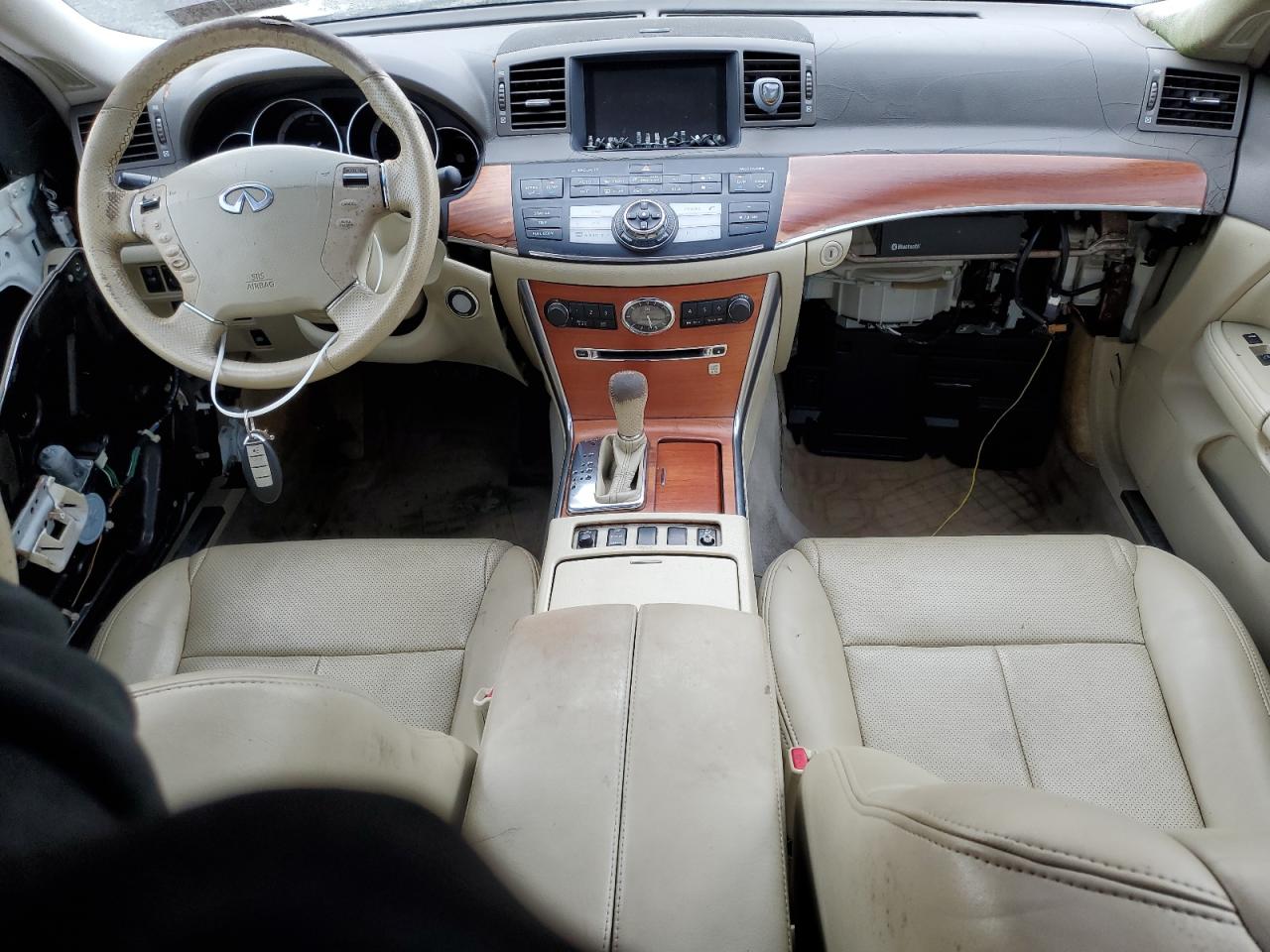 2006 Infiniti M35 Base White vin: JNKAY01F06M252377