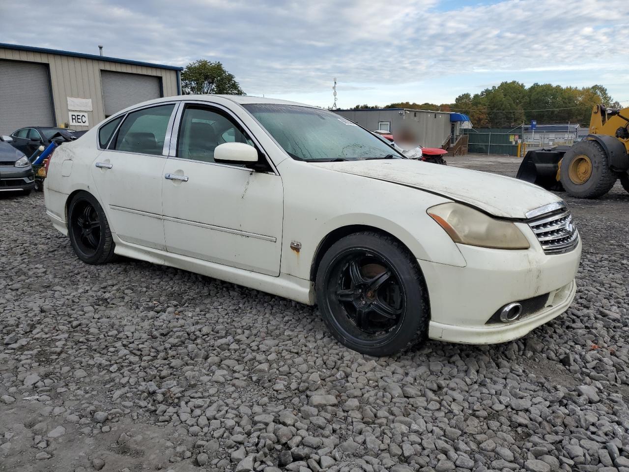 2006 Infiniti M35 Base White vin: JNKAY01F06M252377