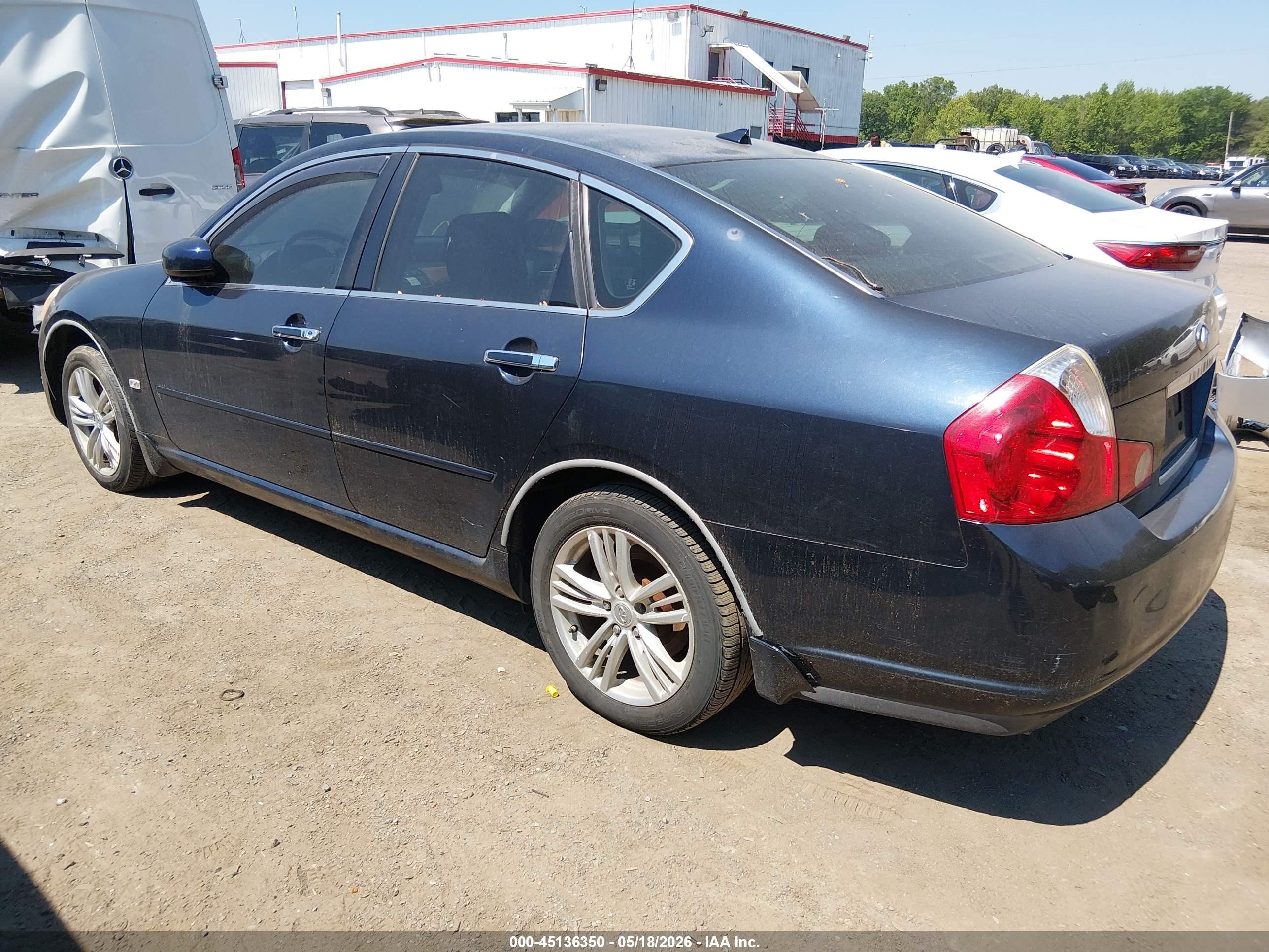 2007 Infiniti M35x   Blue vin: JNKAY01F07M453312