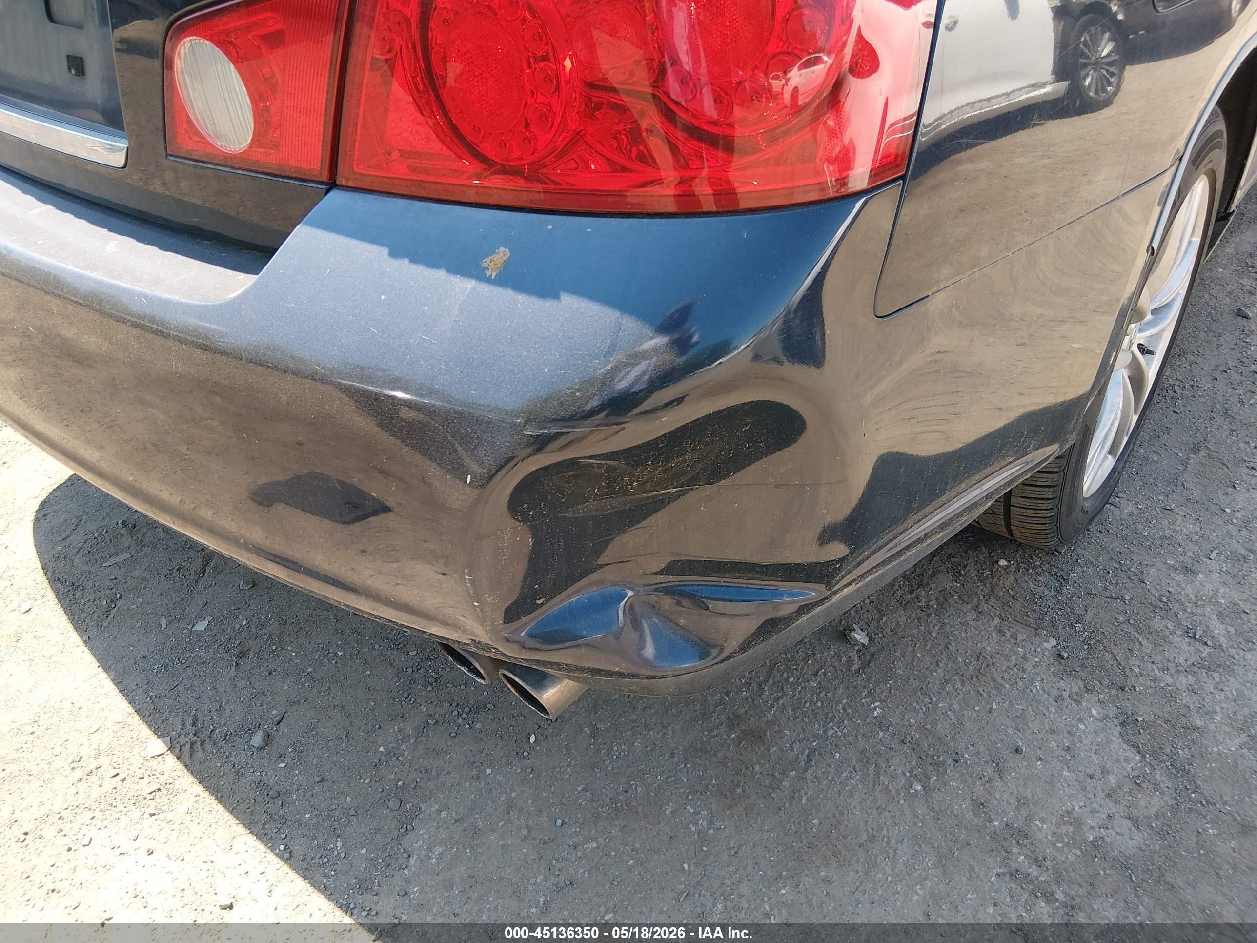 2007 Infiniti M35x   Blue vin: JNKAY01F07M453312
